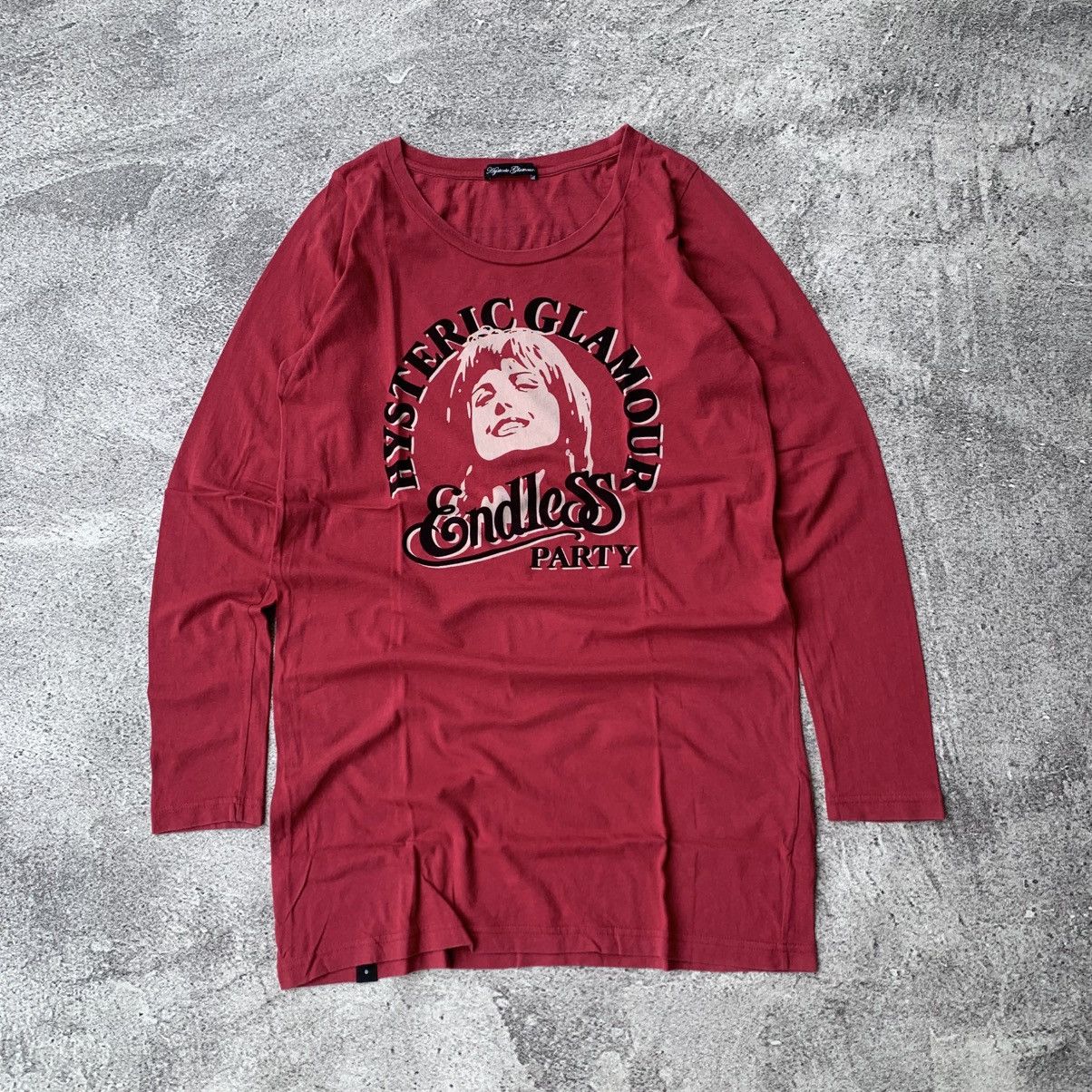 Hysteric Glamour Vintage Hysteric Glamour Endless Party Tshirt Size US S / EU 44-46 / 1 - 1 Thumbnail