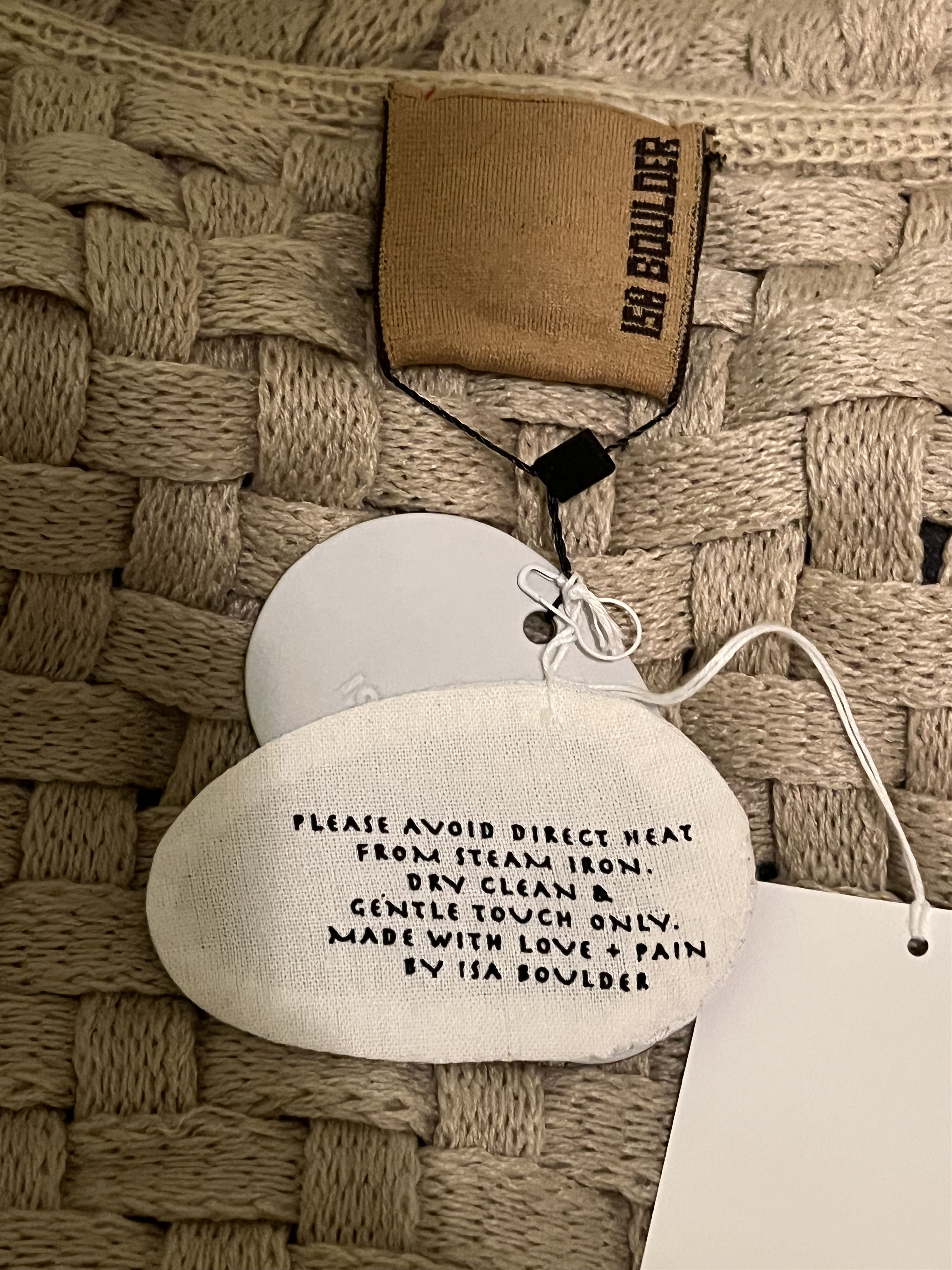 Other Isa Boulder Tan Burlap Jacket (Handwoven) Size US S / EU 44-46 / 1 - 2 Thumbnail