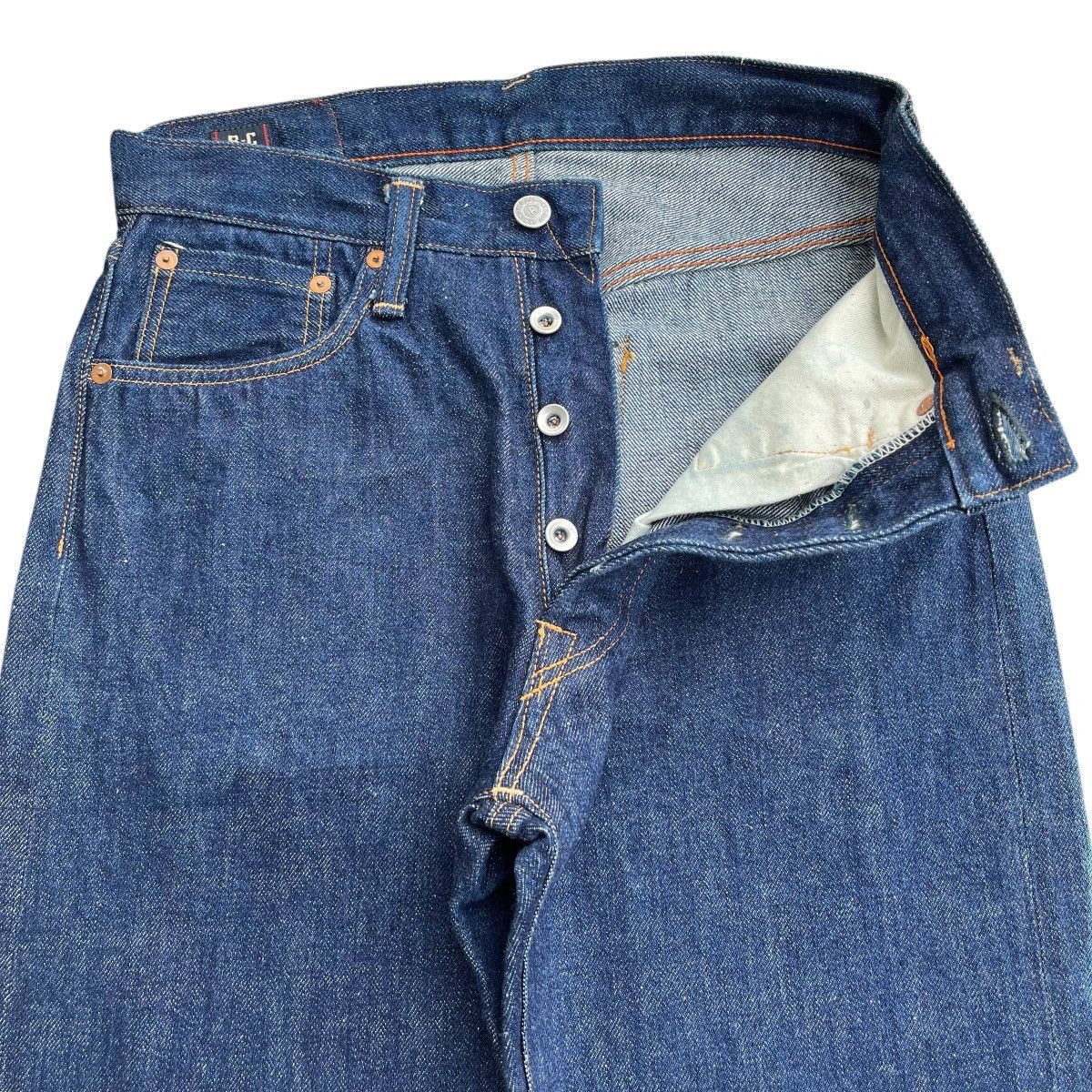 45rpm × Japanese Brand Vintage 45RPM Selvedge Red Line Indigo Denim Pants Size US 29 - 4 Thumbnail