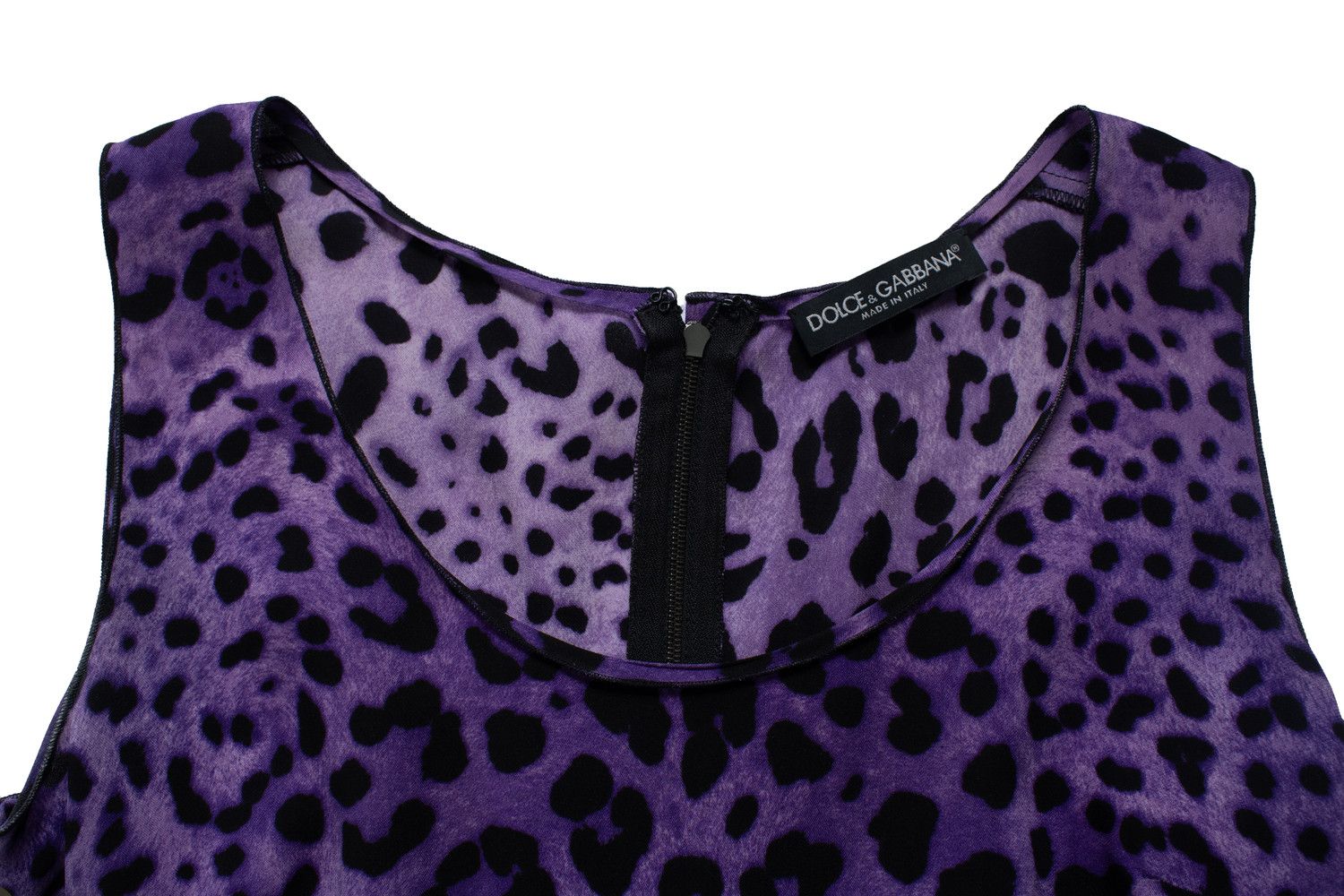 Dolce & Gabbana Dolce & Gabbana, sleeveless leopard printed top Size S / US 4 / IT 40 - 5 Thumbnail