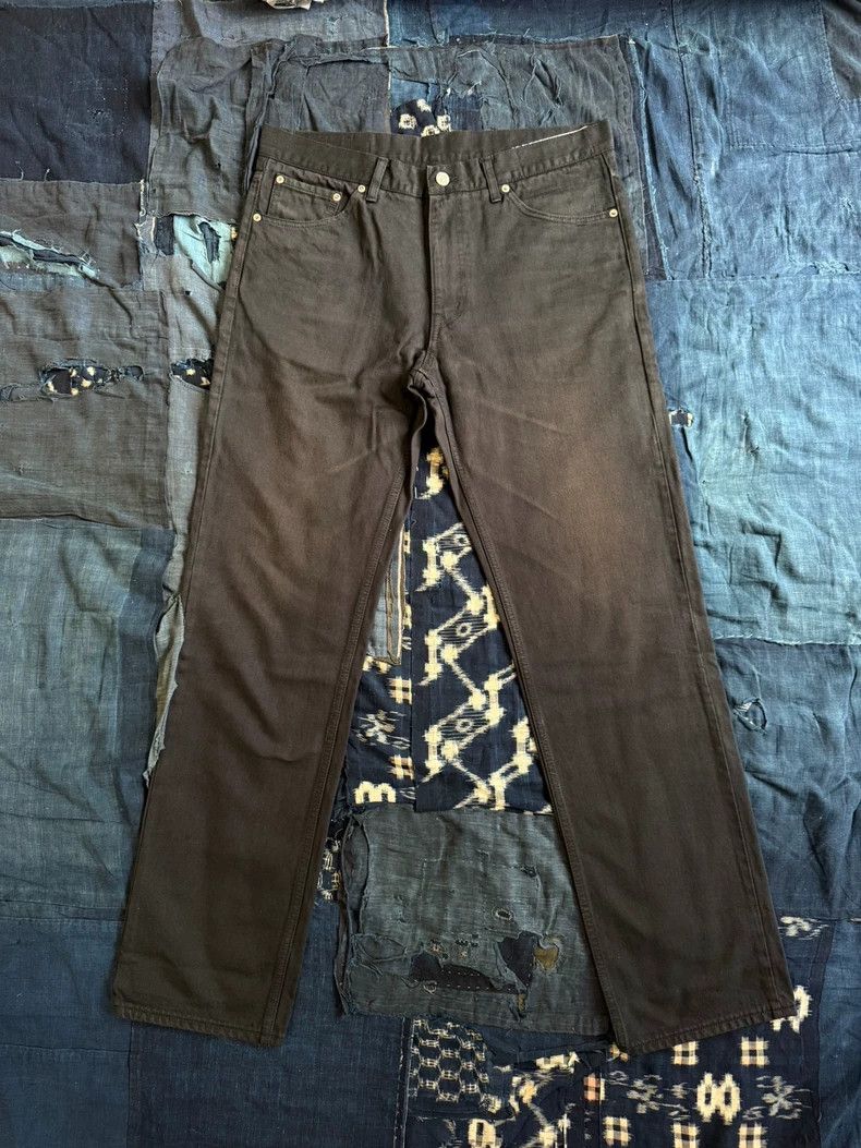 Visvim visvim Social Sculpture Denim Pants Black Size US 31 - 1 Thumbnail