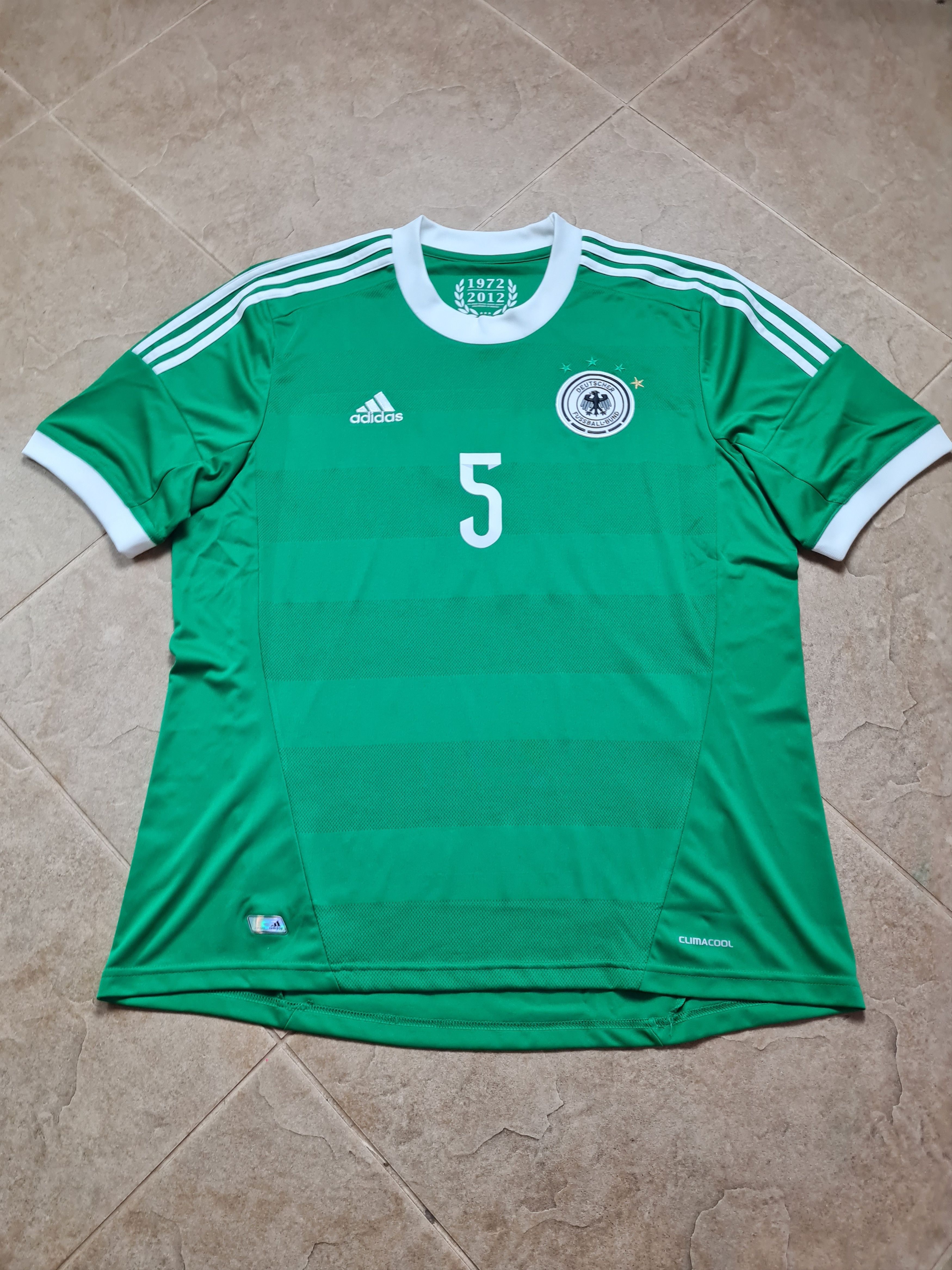 Adidas Adidas Germany Deutschland #5 Hummels MINT football Shirt Size US XL / EU 56 / 4 - 4 Thumbnail