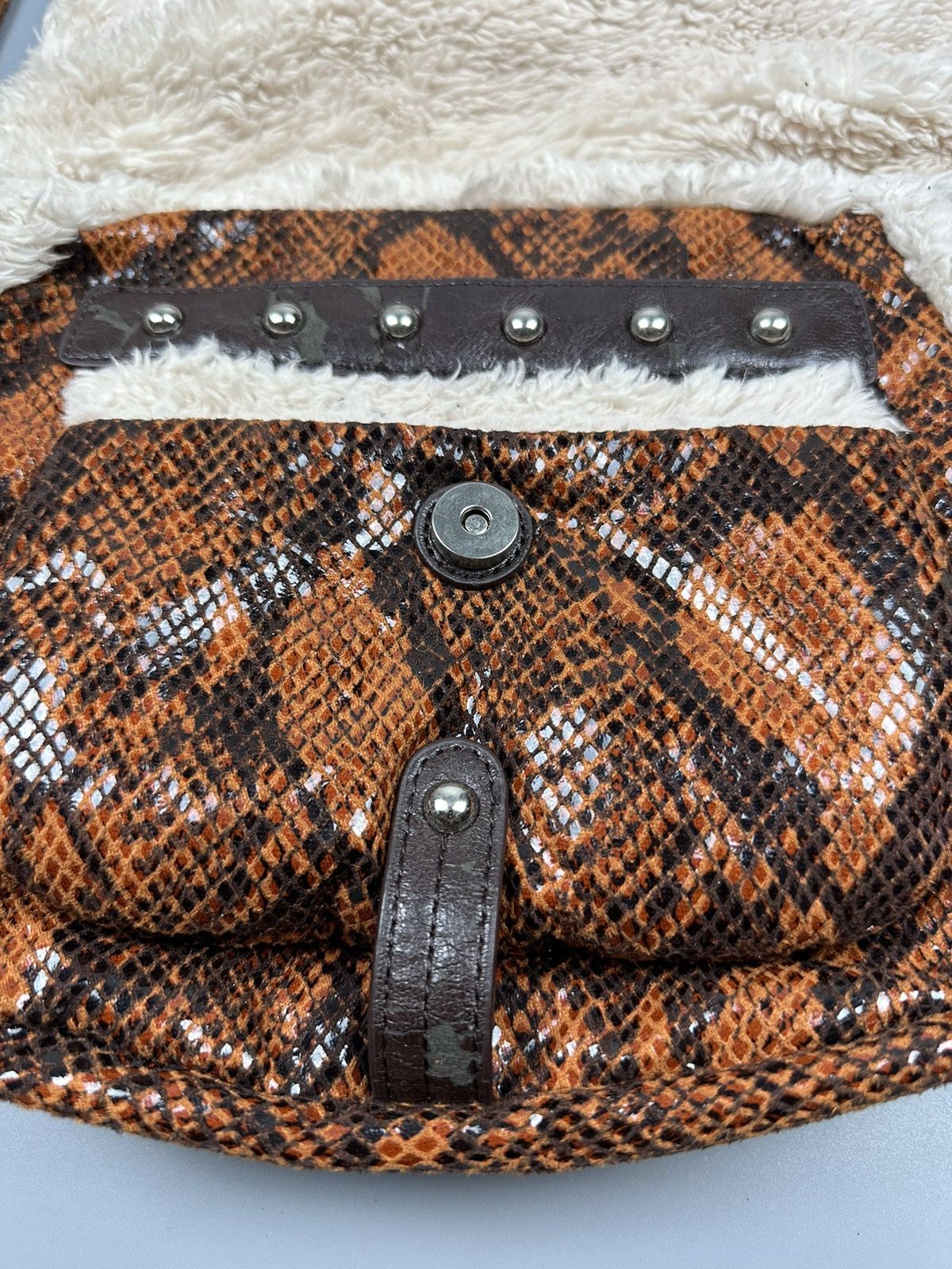 Japanese Brand × Kansai Yamamoto Vintage Kansai Yamamoto Snake Skin Sling/Cross Body Size ONE SIZE - 9 Thumbnail