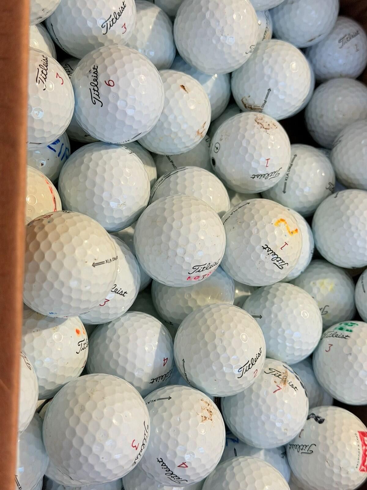Titleist PAck of 96 units Golf Balls (Mixed/Titleist) Titleist Size ONE SIZE - 1 Thumbnail