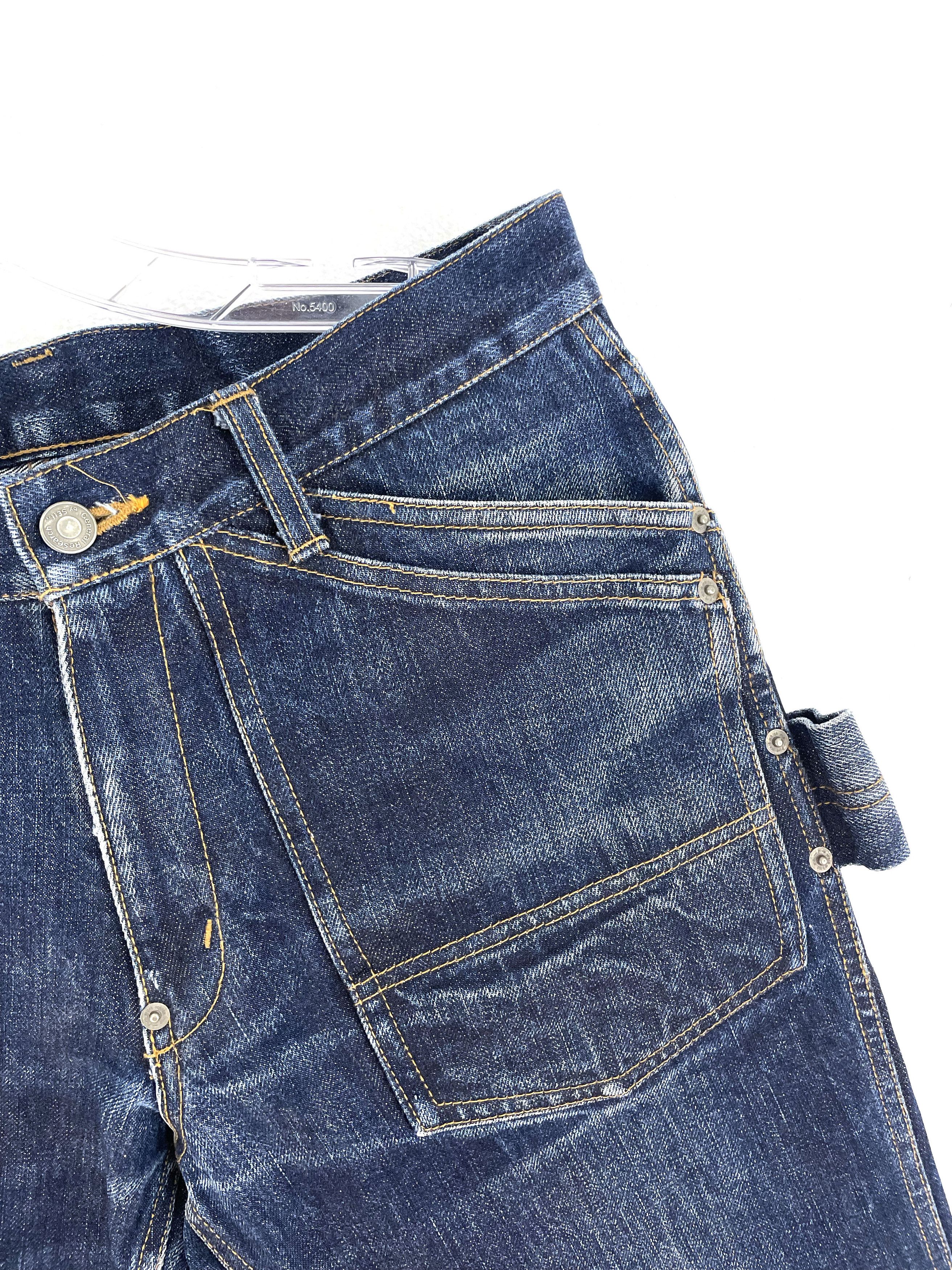 General Research 2005 No Guns No Bomb Armed With Knowledge Denim Size US 30 / EU 46 - 7 Thumbnail