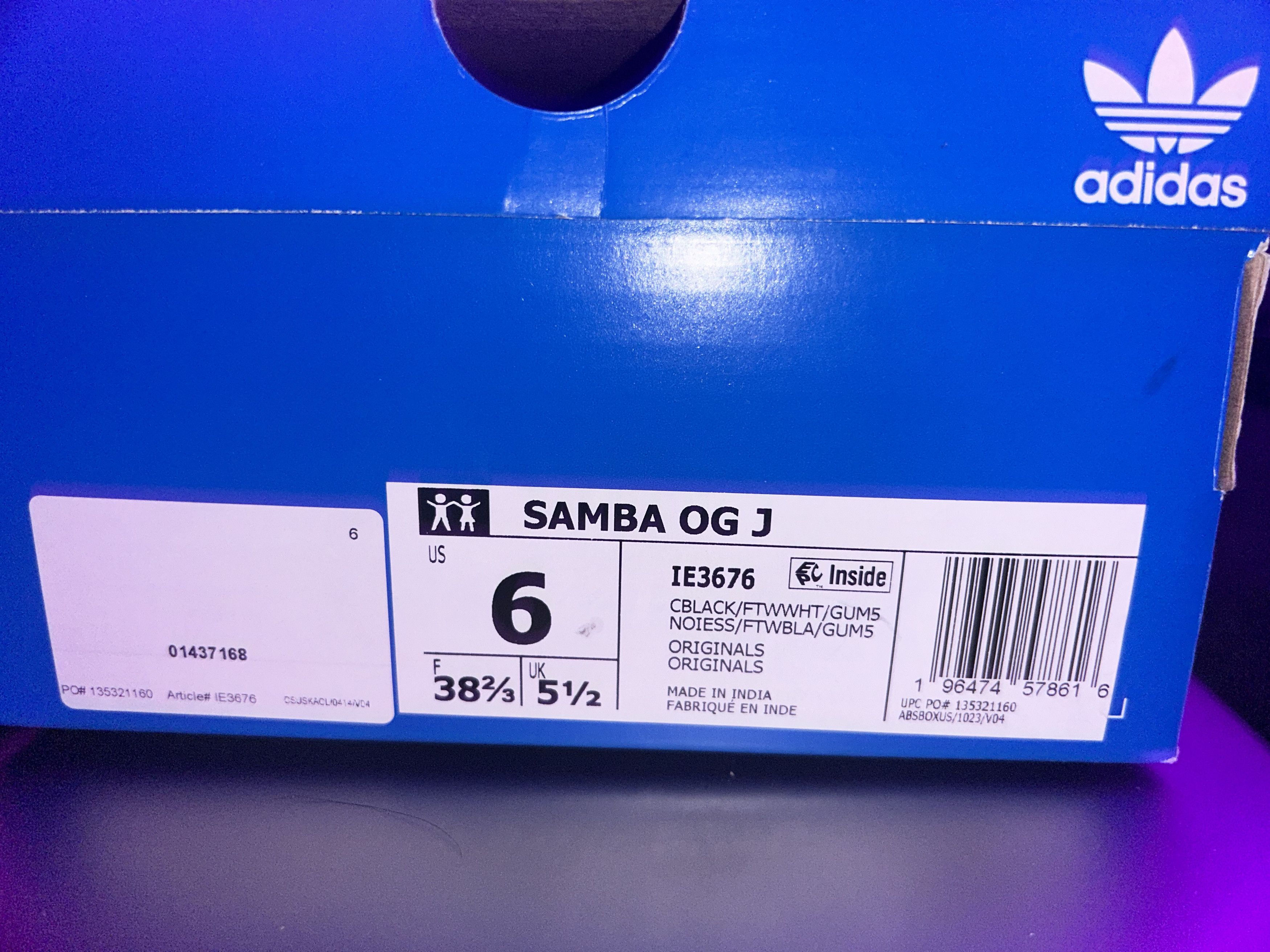 Adidas SAMBA OG Size US 6 / IT 36 - 7 Thumbnail