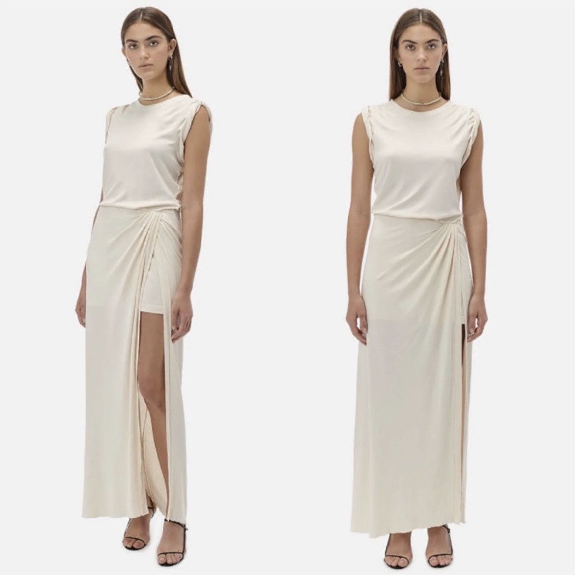 John Elliott John elliot $498 Runway High Twist Maxi Dress Sz Medium Size M / US 6-8 / IT 42-44 - 8 Thumbnail