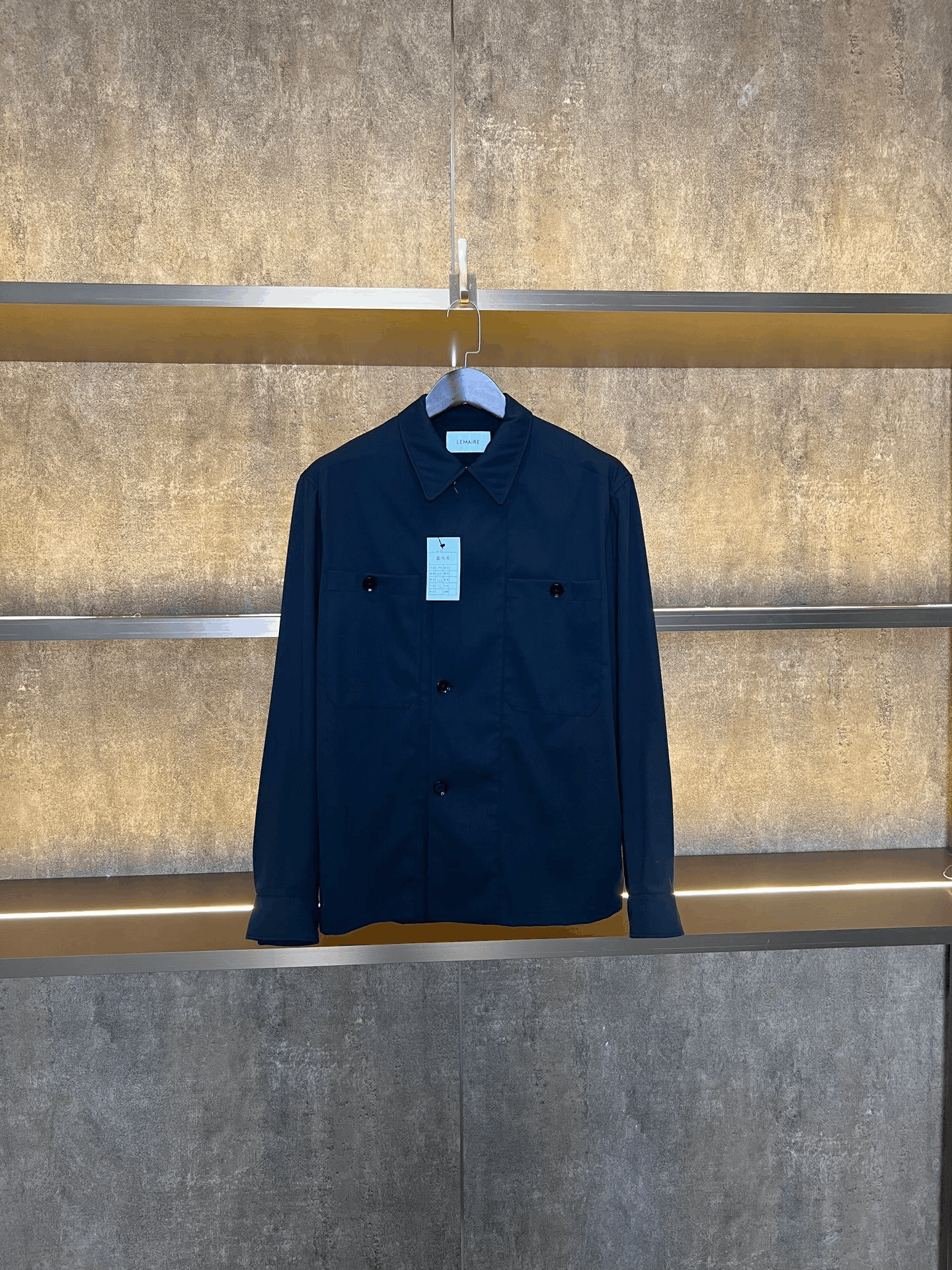 Lemaire Lemaire Wool Shirt m Men Size US M / EU 48-50 / 2 - 1 Thumbnail