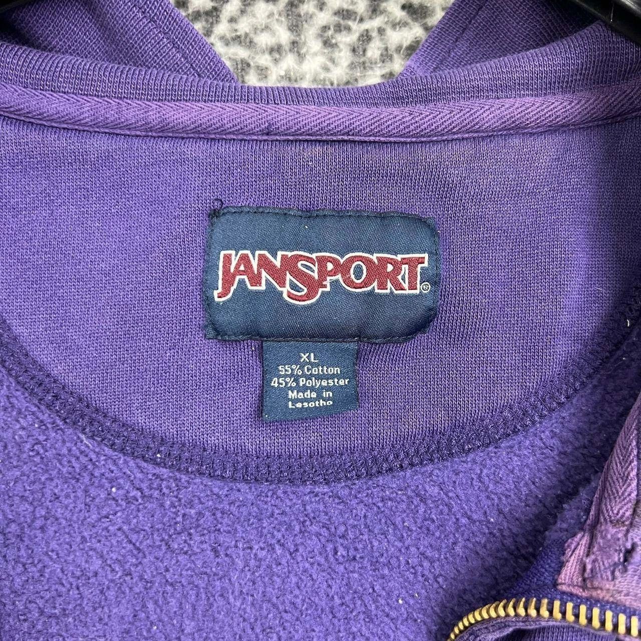 Jansport Vintage Jansport Sweatshirt Men Full Zip Long Sleeve XL Size US XL / EU 56 / 4 - 8 Thumbnail