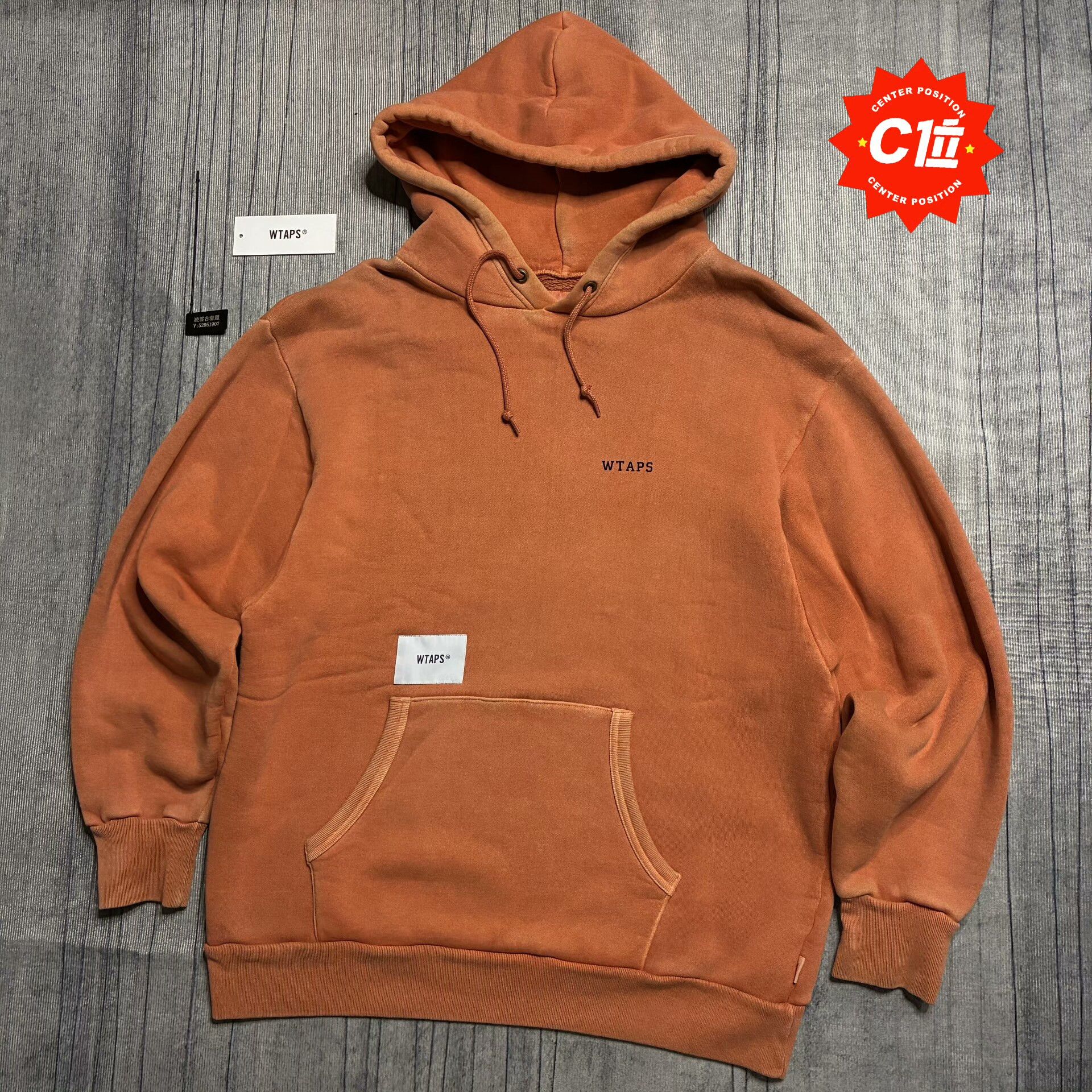 Wtaps Wtaps Gray Hoodie S Men Size US S / EU 44-46 / 1 - 1 Thumbnail