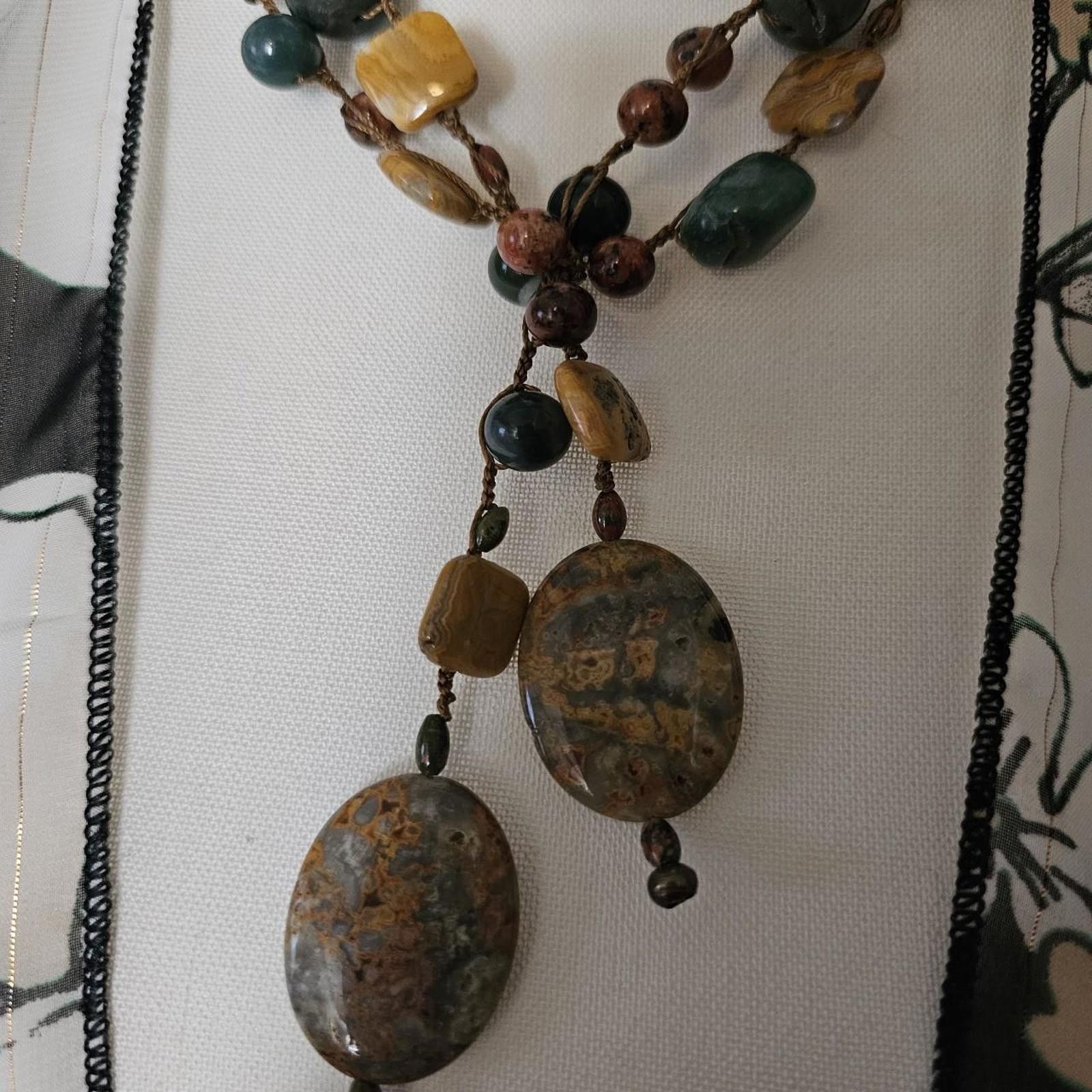 Designer Handmade Gemstone Necklace Size ONE SIZE - 2 Thumbnail