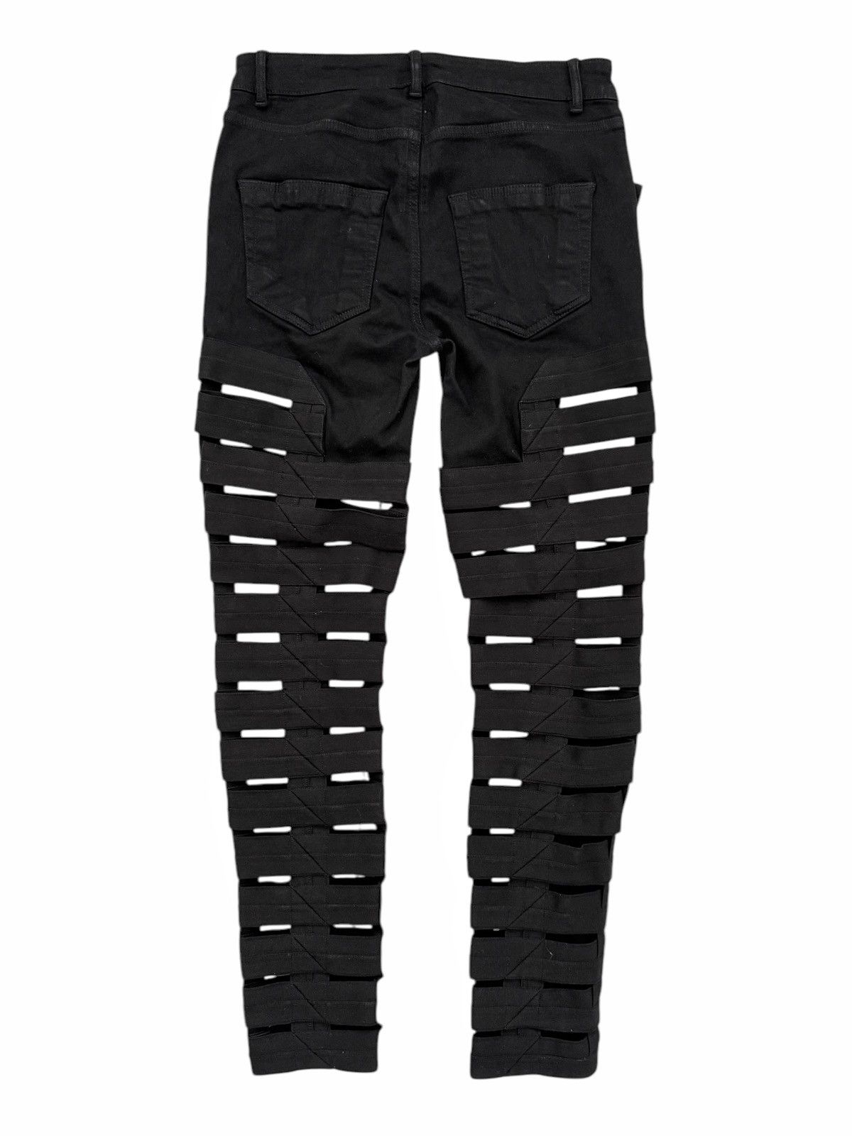 Rick Owens Spartan Hybrid Elastic Denim Size US 31 - 2 Thumbnail