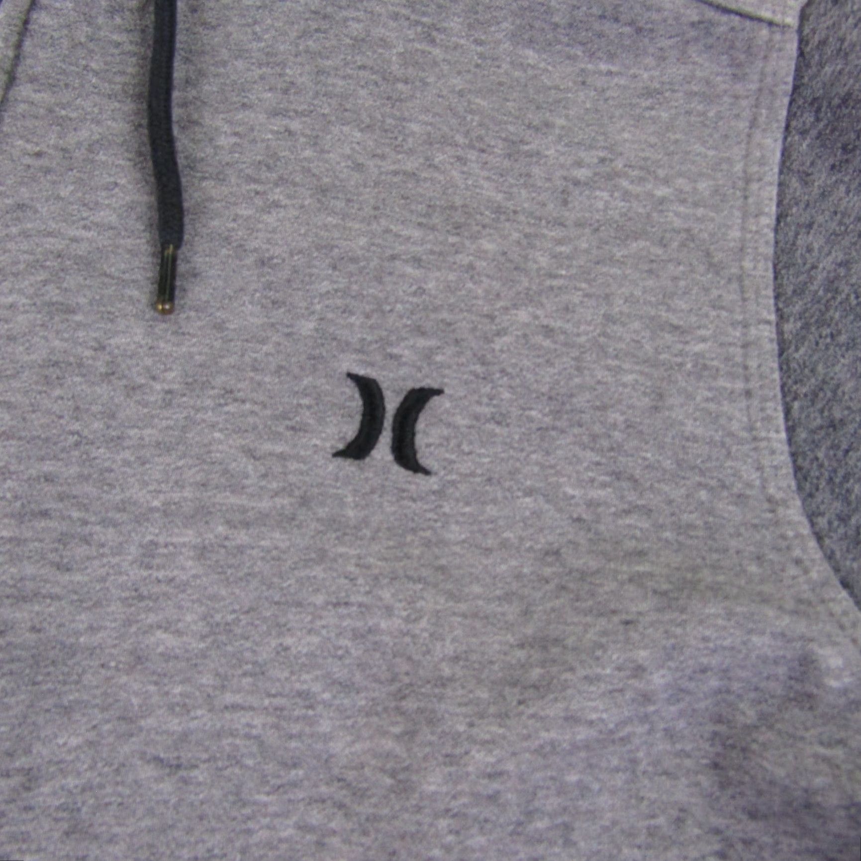 Hurley Hurley Hoodie Mens Medium Gray Full Zip Sweatshirt Jacket Size US M / EU 48-50 / 2 - 3 Thumbnail