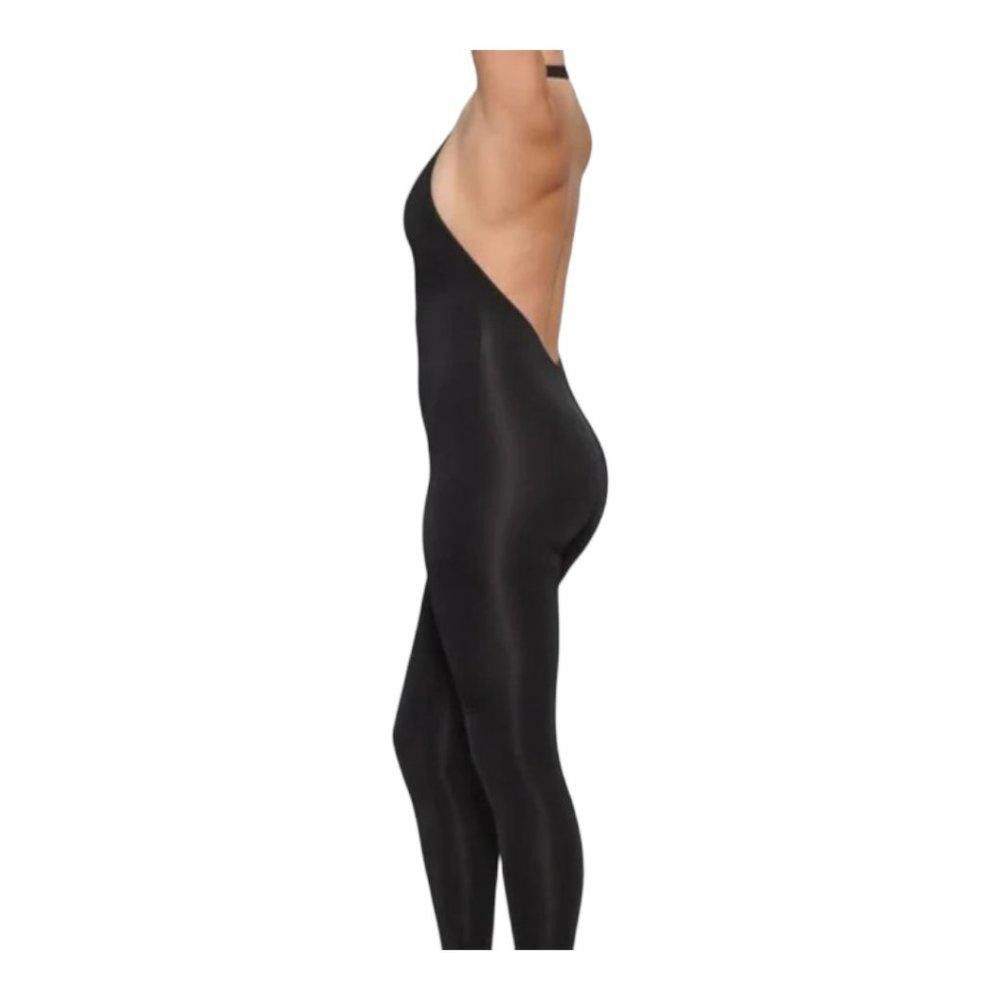 Designer NT298 SKIMS Skims Jelly Sheer Full Bodysuit ONYX Halter 4X Size 30" / US 8 / IT 44 - 2 Thumbnail