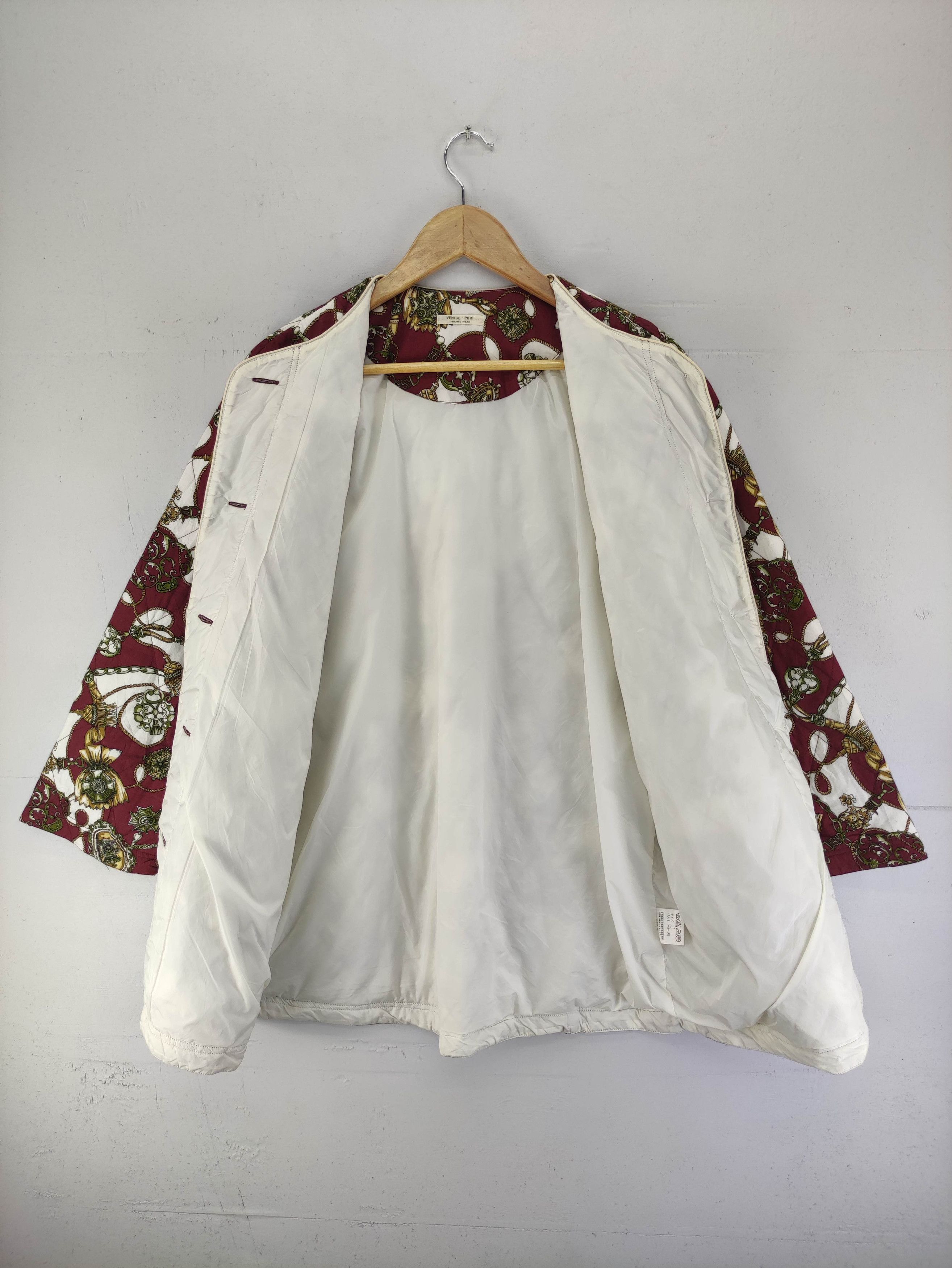 Japanese Brand Venice Port Quilted Jacket Button Up Size L / US 10 / IT 46 - 3 Thumbnail