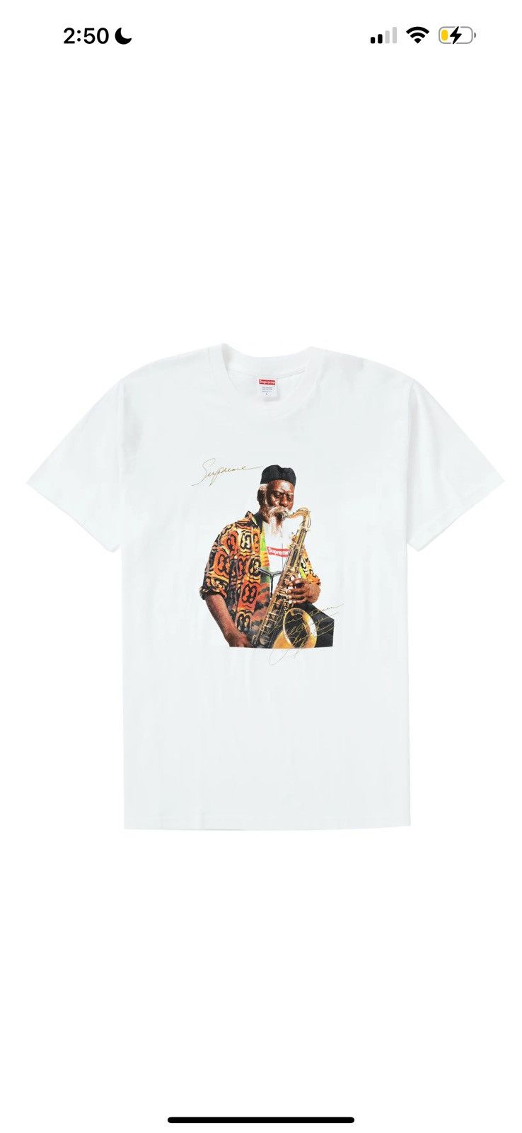 Buy Supreme Pharoah fotoecken Sanders Tee