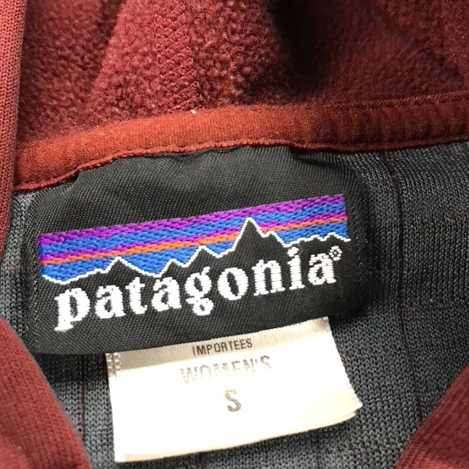 Patagonia Patagonia Jacket Womens Small Red Maroon Washboard Hooded Full Zip Wool Hiking Size S / US 4 / IT 40 - 5 Thumbnail