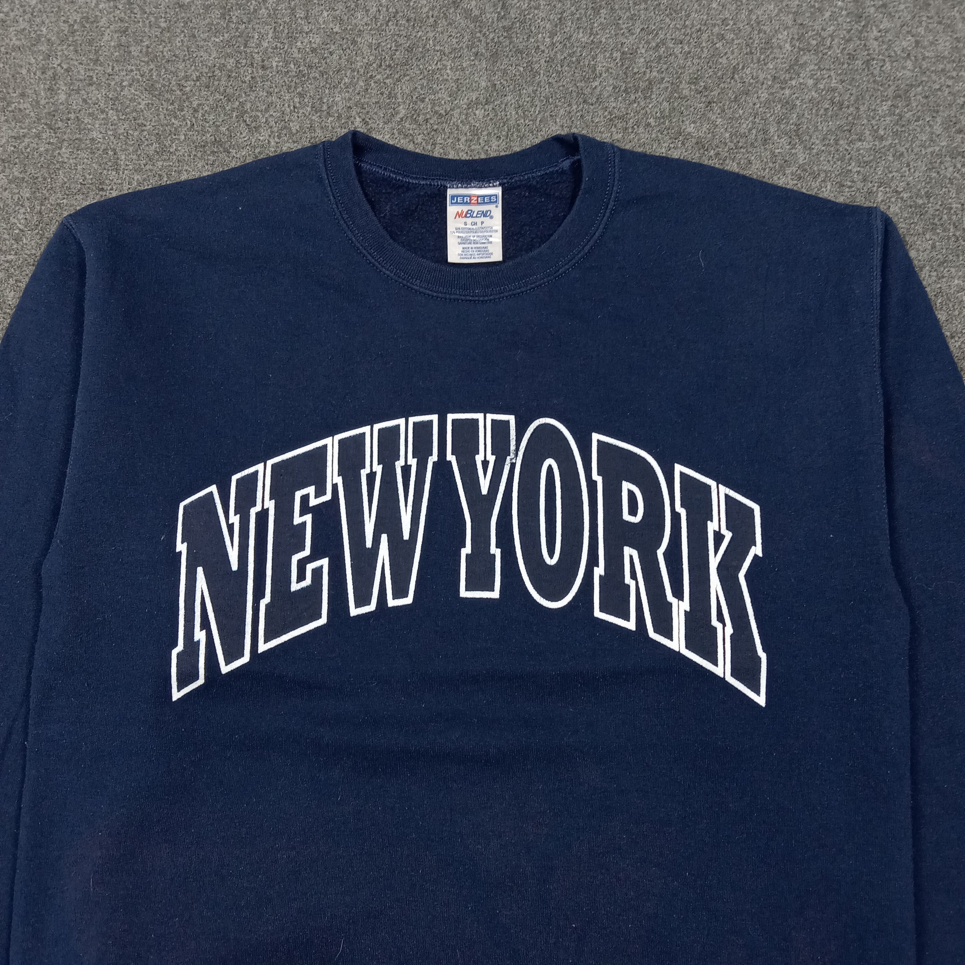 Jerzees New York State American Promo Sweatshirt C270N5 Size US S / EU 44-46 / 1 - 2 Thumbnail