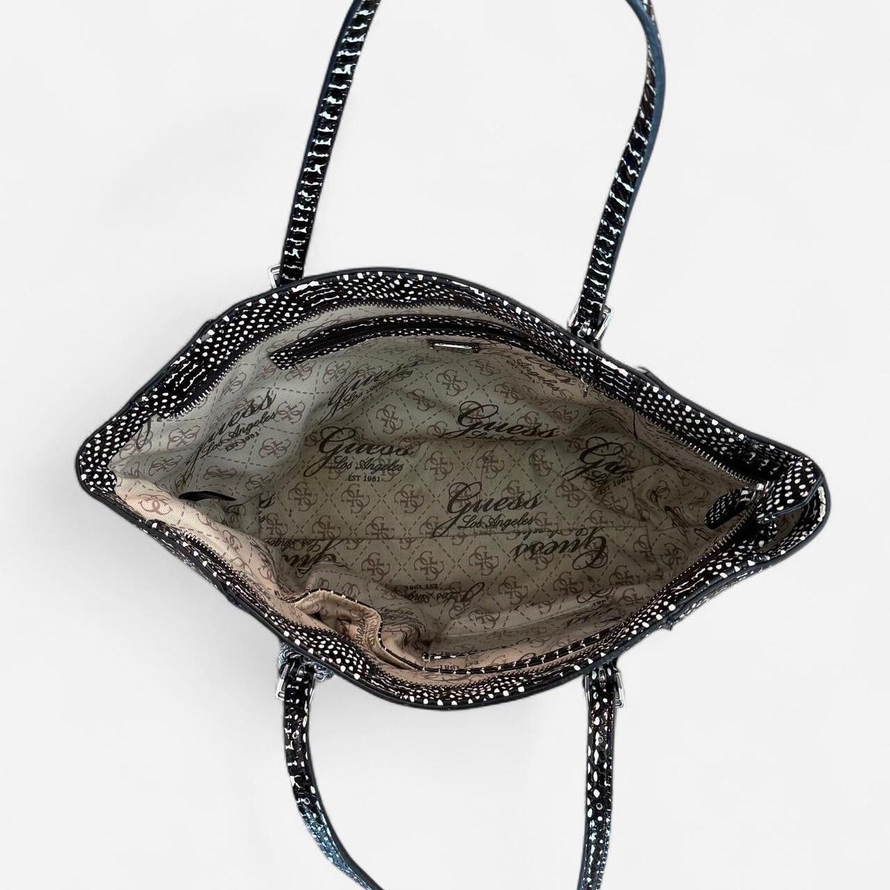 Guess Guess Women's black multi Bags Size ONE SIZE - 4 Thumbnail