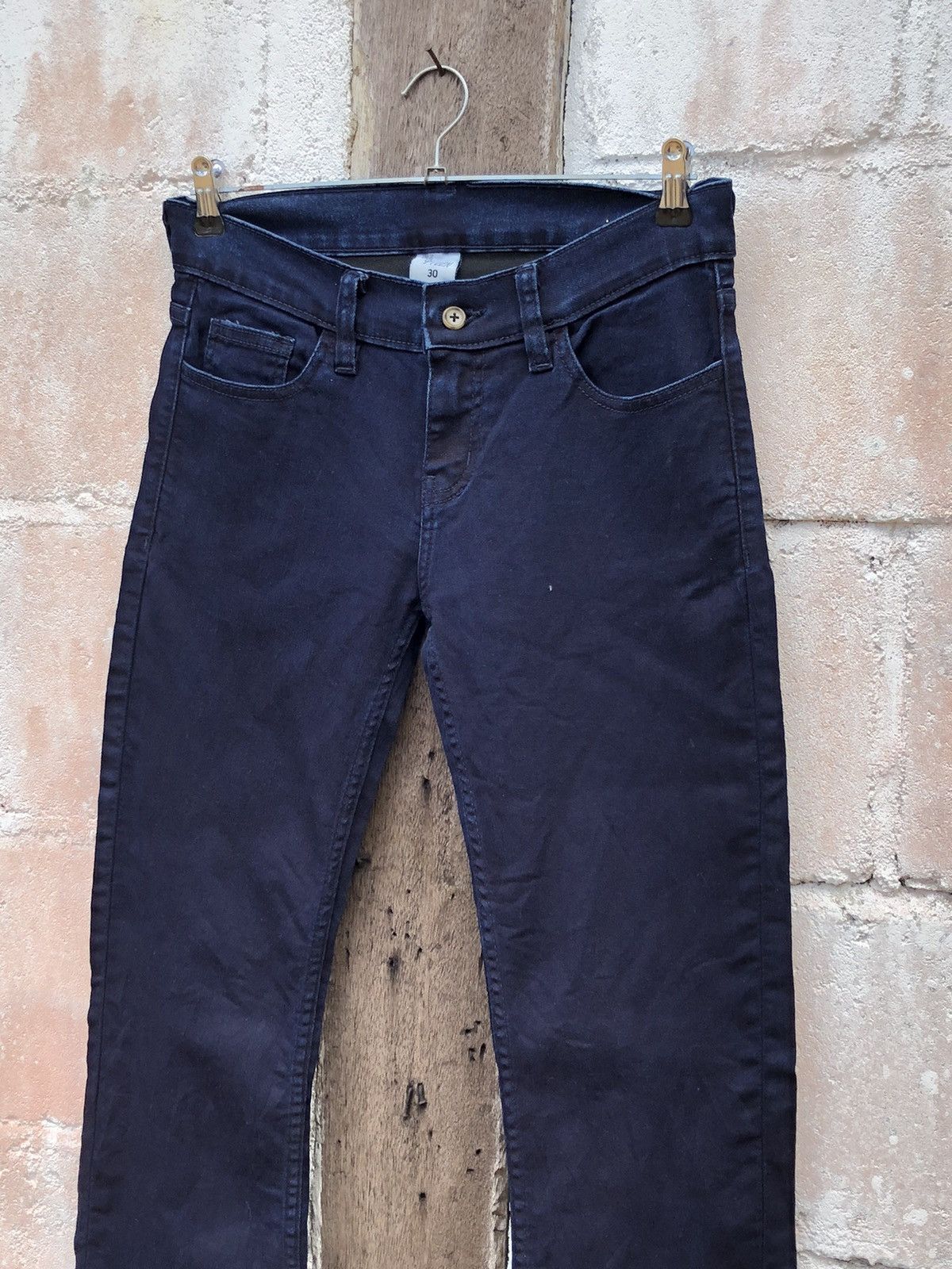 Japanese Brand Flared Curve 9 Teen Jeans Pants Size 30" / US 8 / IT 44 - 4 Thumbnail