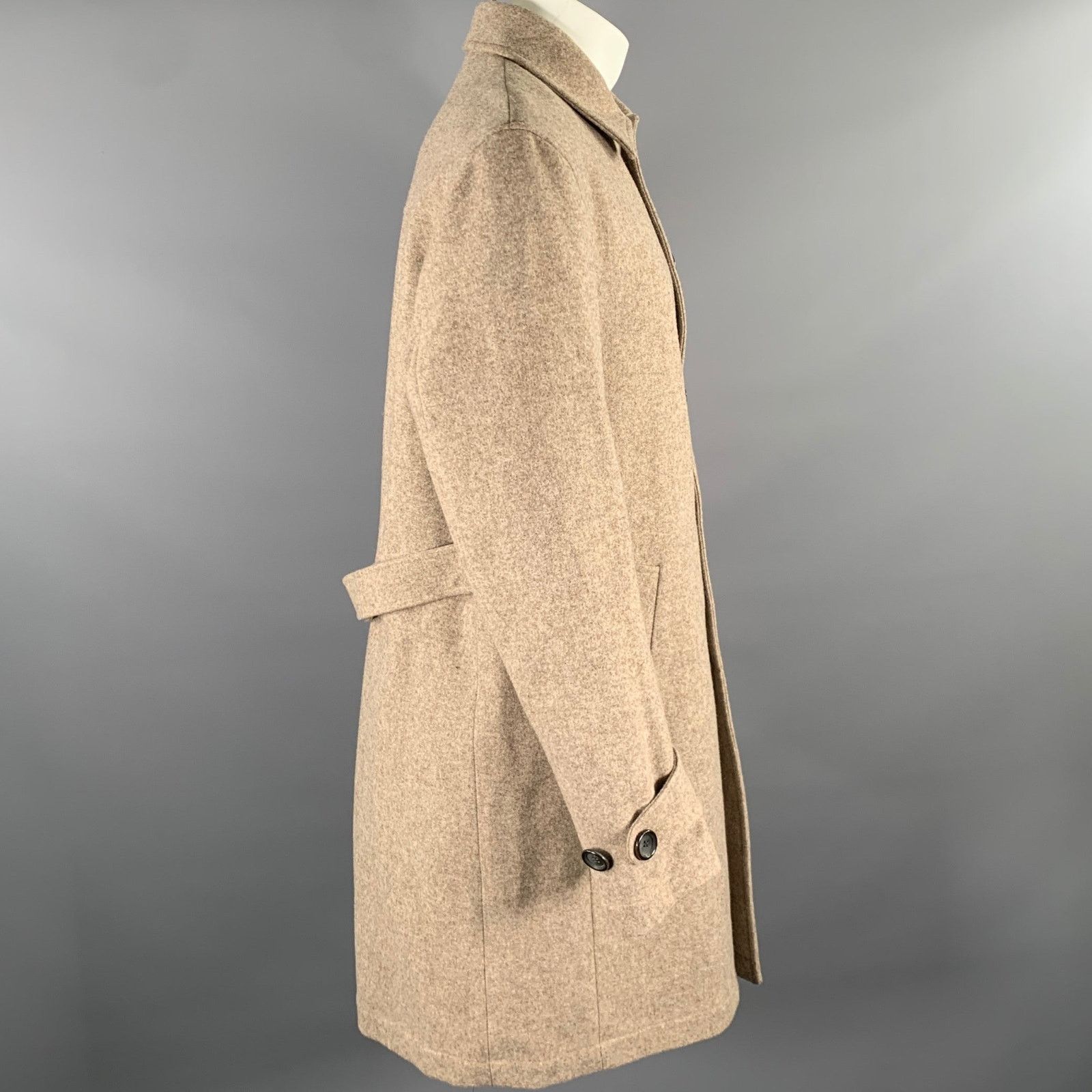 Oliver Spencer OLIVER SPENCER Size M Brown Wool Car Coat Size US M / EU 48-50 / 2 - 3 Thumbnail