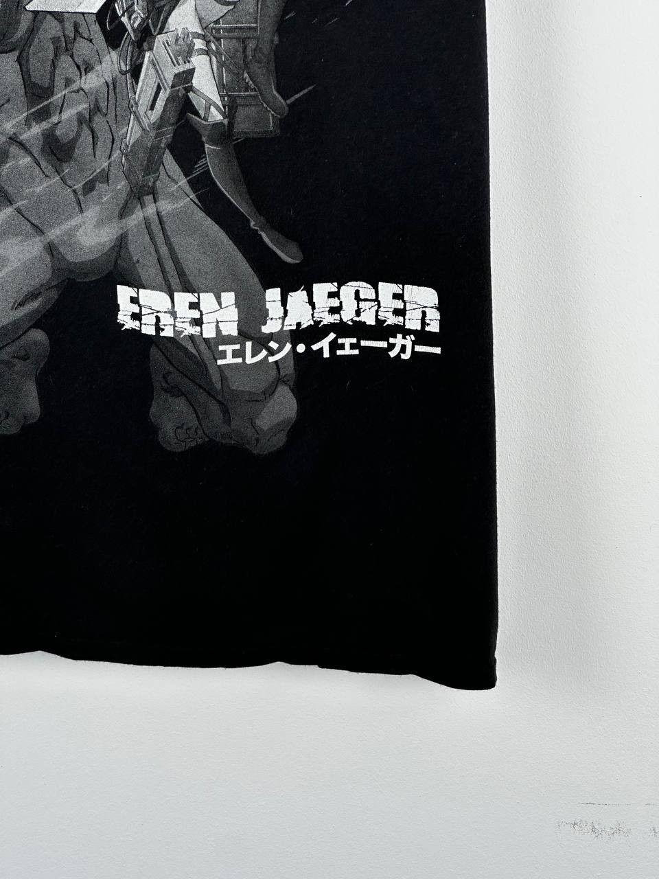 Anime Anime Attack On Titan Eren Jaeger Yeager T-shirt Y2K Size US XXL / EU 58 / 5 - 4 Thumbnail