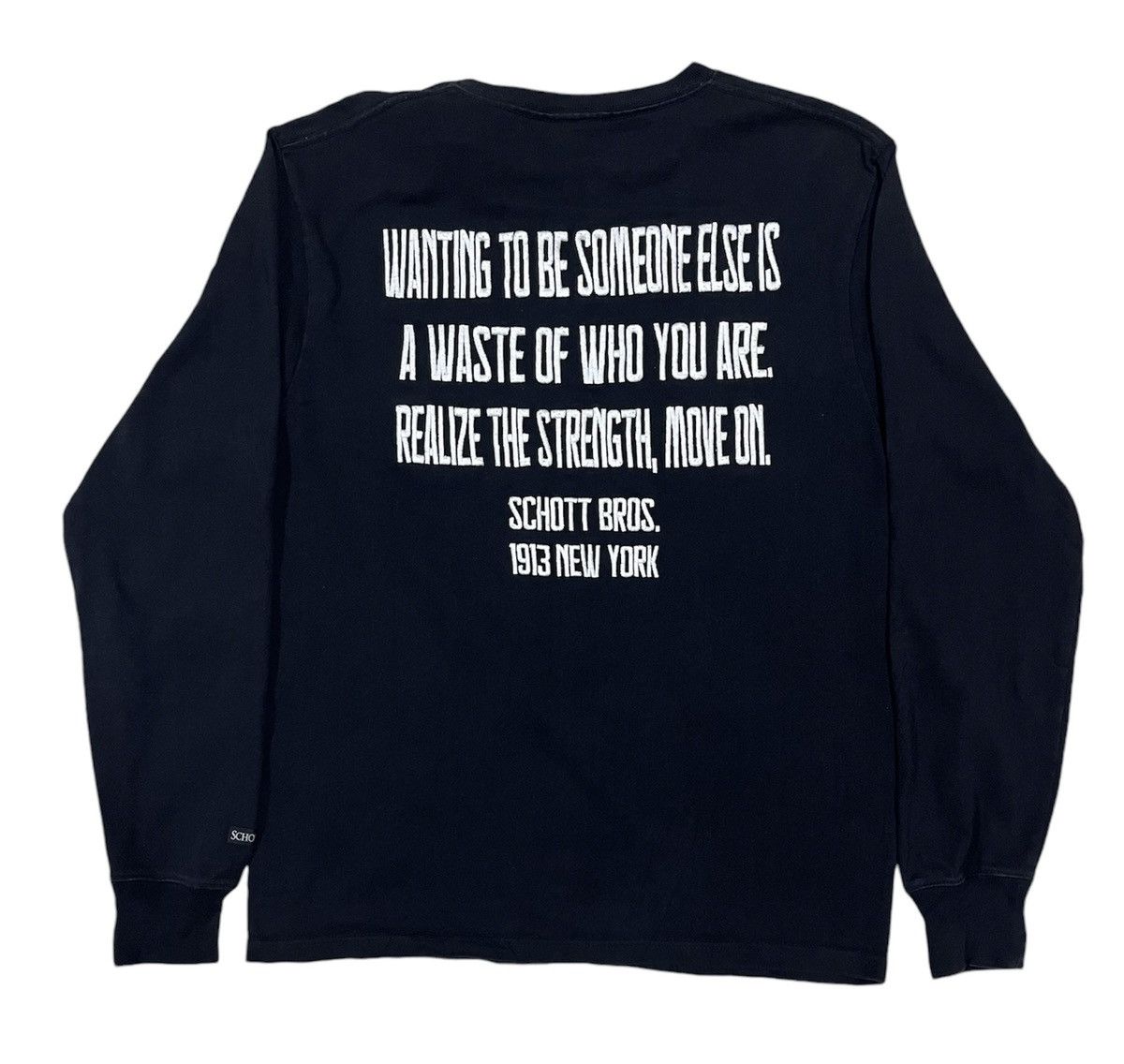 Schott Schott bros nyc long sleeve Size US M / EU 48-50 / 2 - 6 Thumbnail