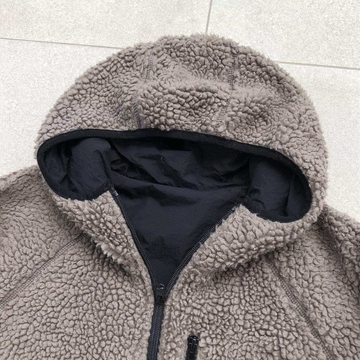 United Arrows United Arrow Fleece Reversible With Hoodie Jacket Size US L / EU 52-54 / 3 - 8 Thumbnail