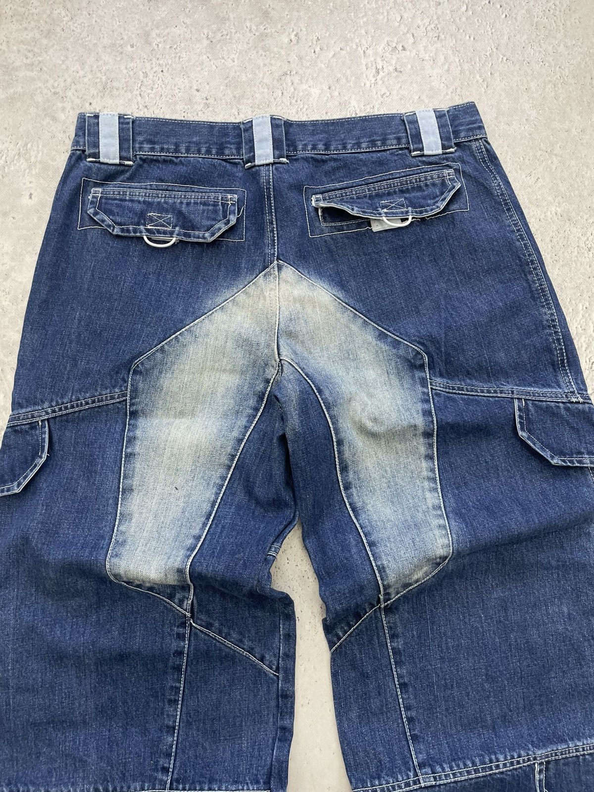 Tornado Mart Distressed jeans pants baggy tornado mart style y2k Size US 34 / EU 50 - 11 Thumbnail