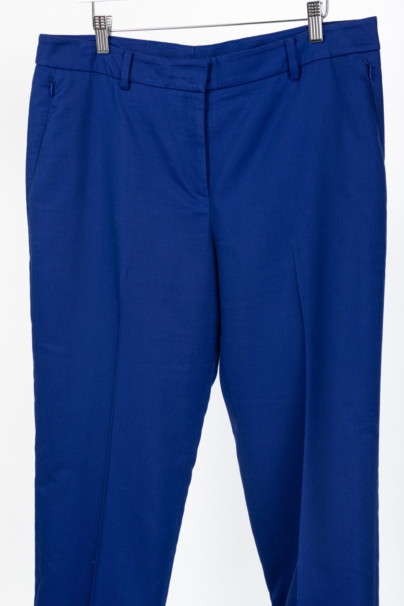 Akris Akris 100 Years Ink Cotton & Silk Double Face Trousers Size 34" / US 12 / IT 48 - 3 Thumbnail