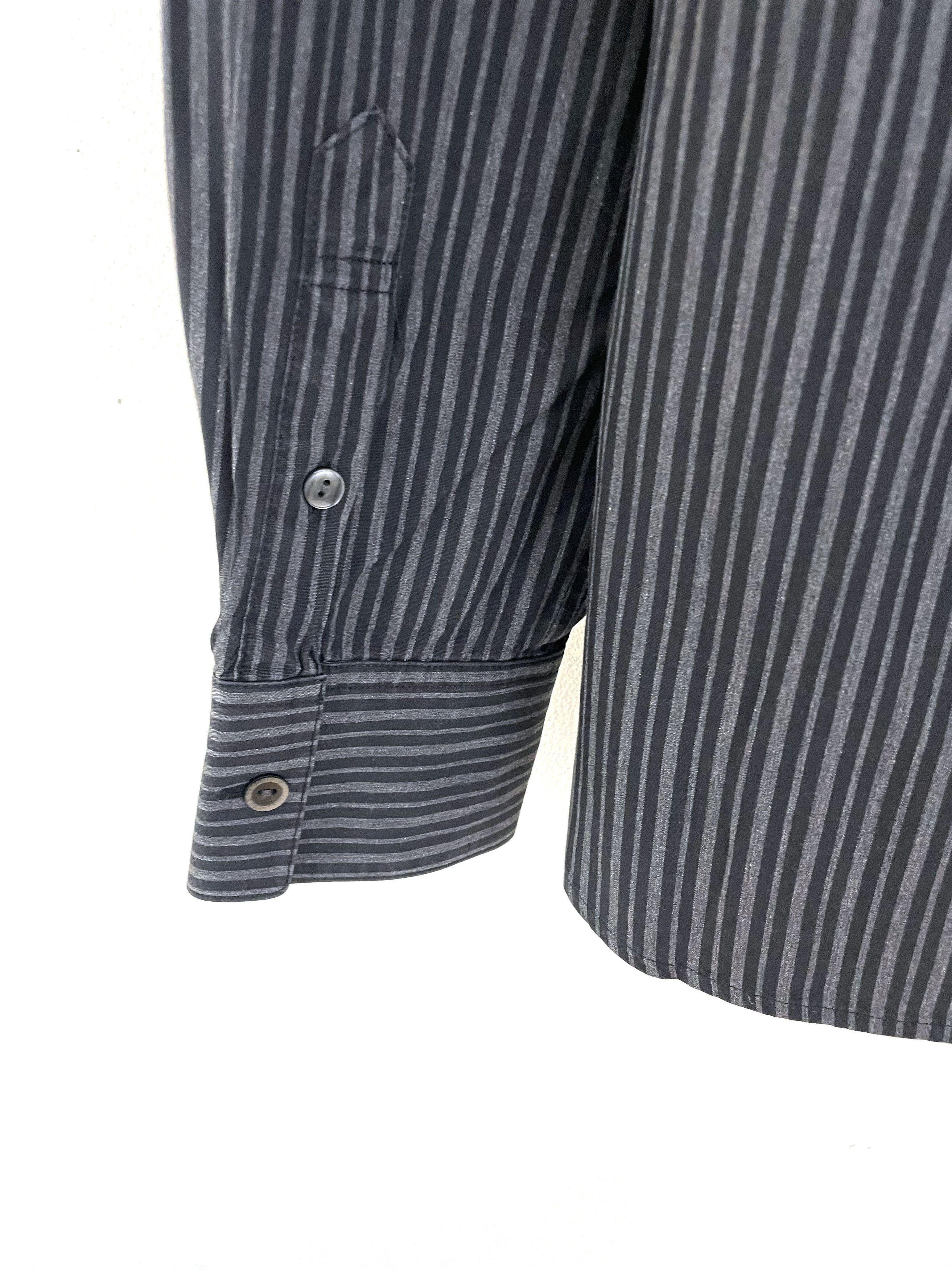 Yohji Yamamoto AAR Striped Shirt Size US L / EU 52-54 / 3 - 9 Thumbnail