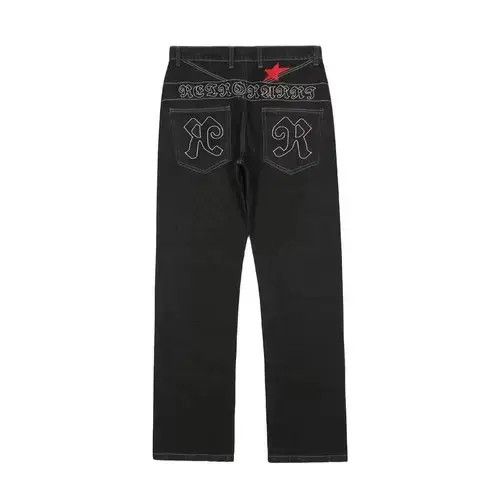 Vintage skate hiphop pattern y2k pants Size US 30 / EU 46 - 3 Thumbnail