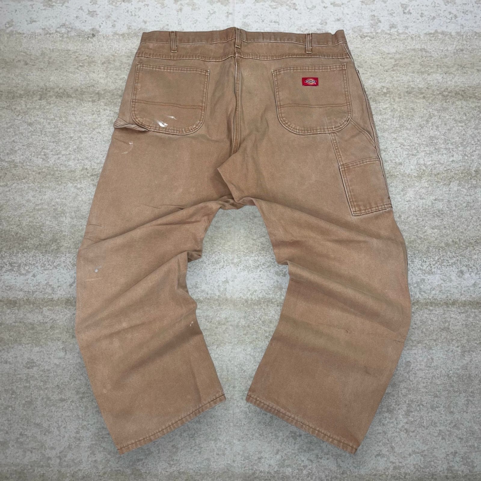 Dickies Vintage Y2K Dickies Carpenter Pants 40x30 Baggy Tan Cotton Size US 40 / EU 56 - 1 Thumbnail