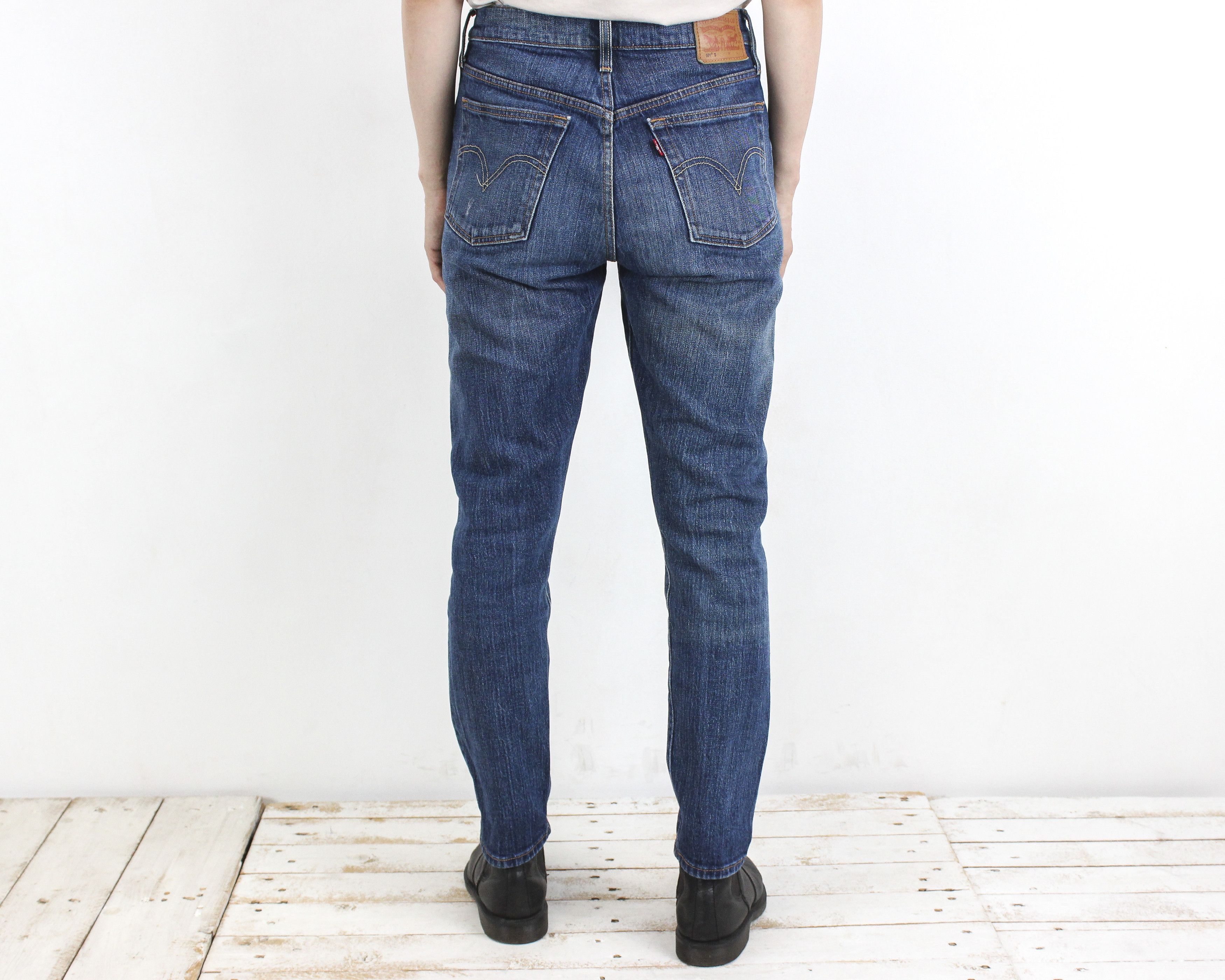 Levi's × Levi's Vintage Clothing × Vintage oops 501 S W28 L30 Skinny Fit Denim Jeans Trousers Size 28" / US 6 / IT 42 - 3 Thumbnail