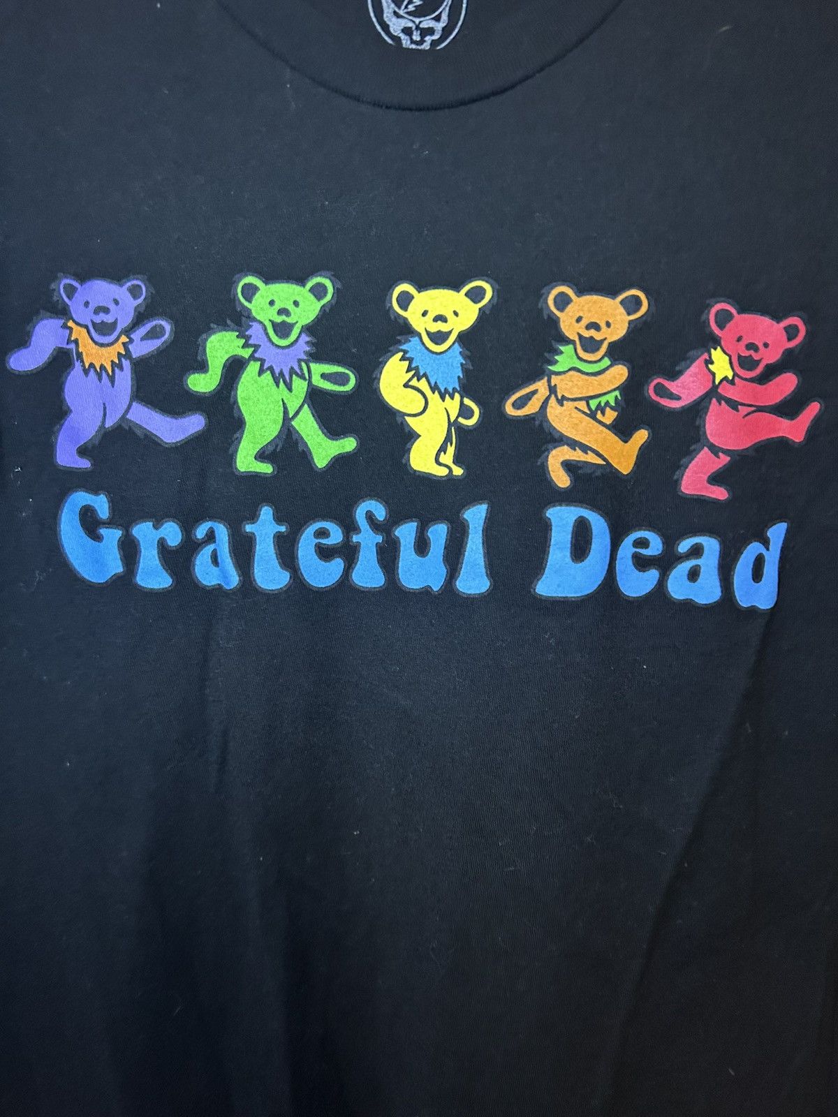 Grateful Dead Official Grateful Dead classic colourful bear logo t-shirt Size US M / EU 48-50 / 2 - 4 Thumbnail