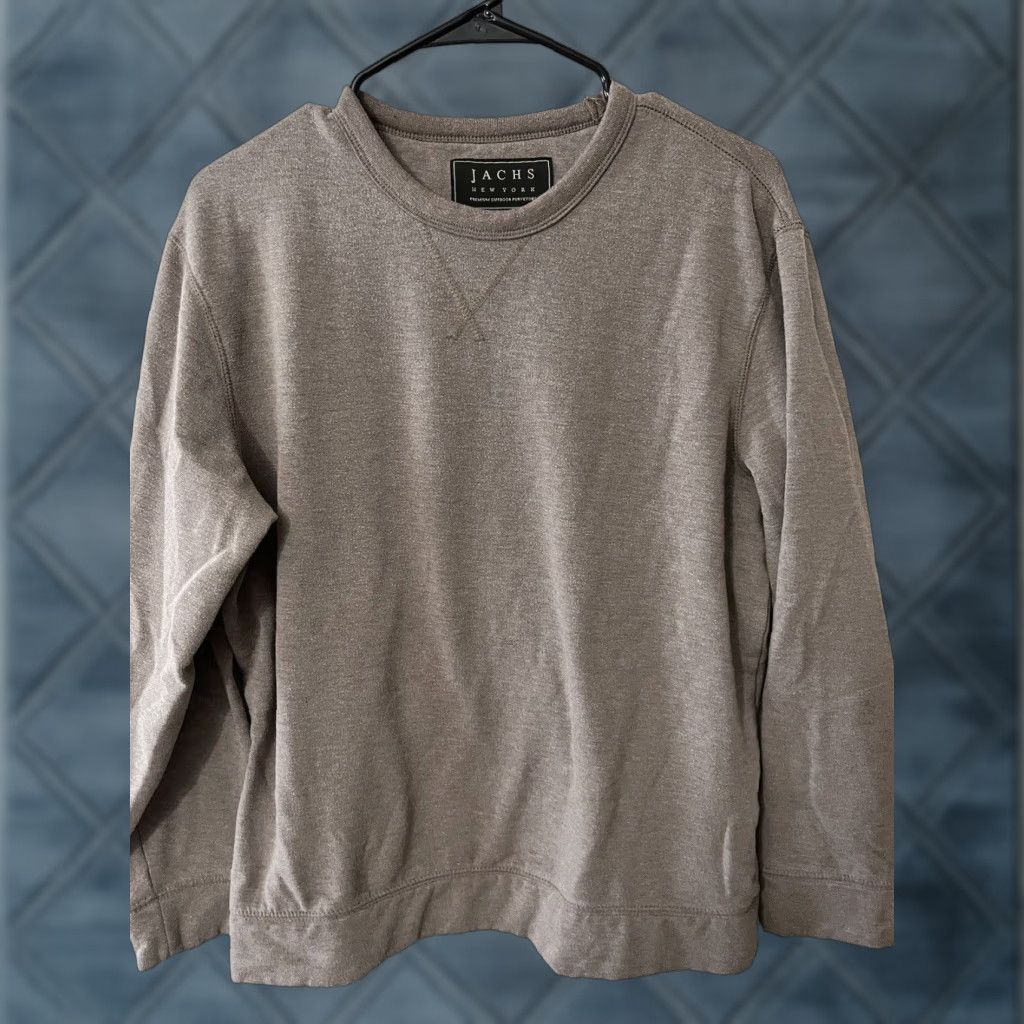 Vintage JACHS New York Fleece Sweatshirt Mens Crew Neck Pullover Small Light Brown Size US S / EU 44-46 / 1 - 1 Thumbnail