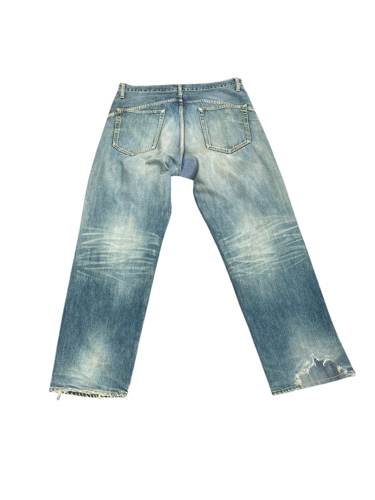 MasterPiece × Vintage Vintage Masterpiece Distresed Denim Size US 40 / EU 56 - 7 Thumbnail