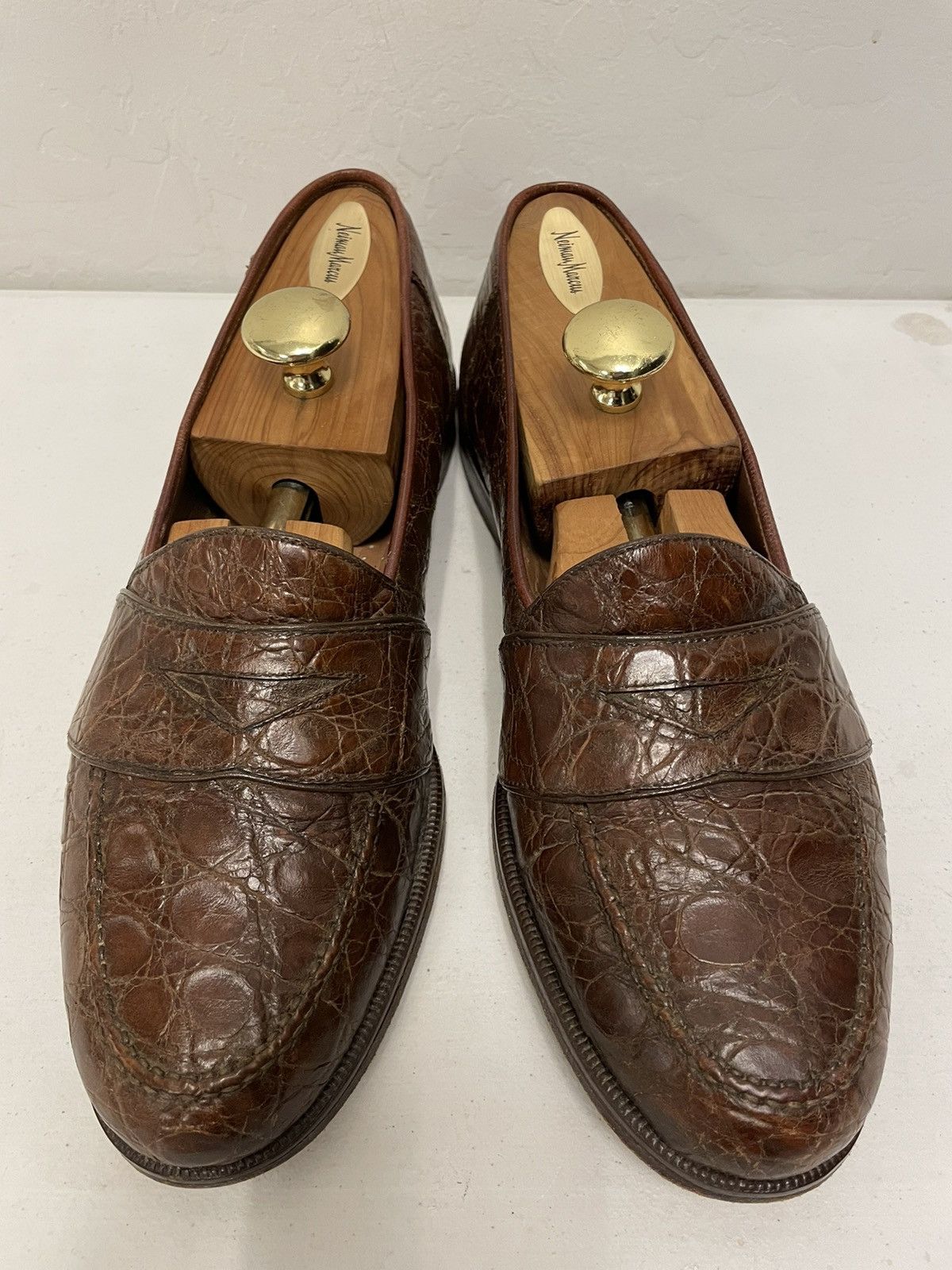 Magnanni × Vintage Genuine Crocodile Loafer Size US 9 / EU 42 - 1 Thumbnail