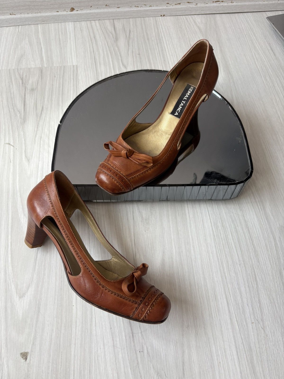 Vintage Vintagw heels Size US 7 / IT 37 - 3 Thumbnail