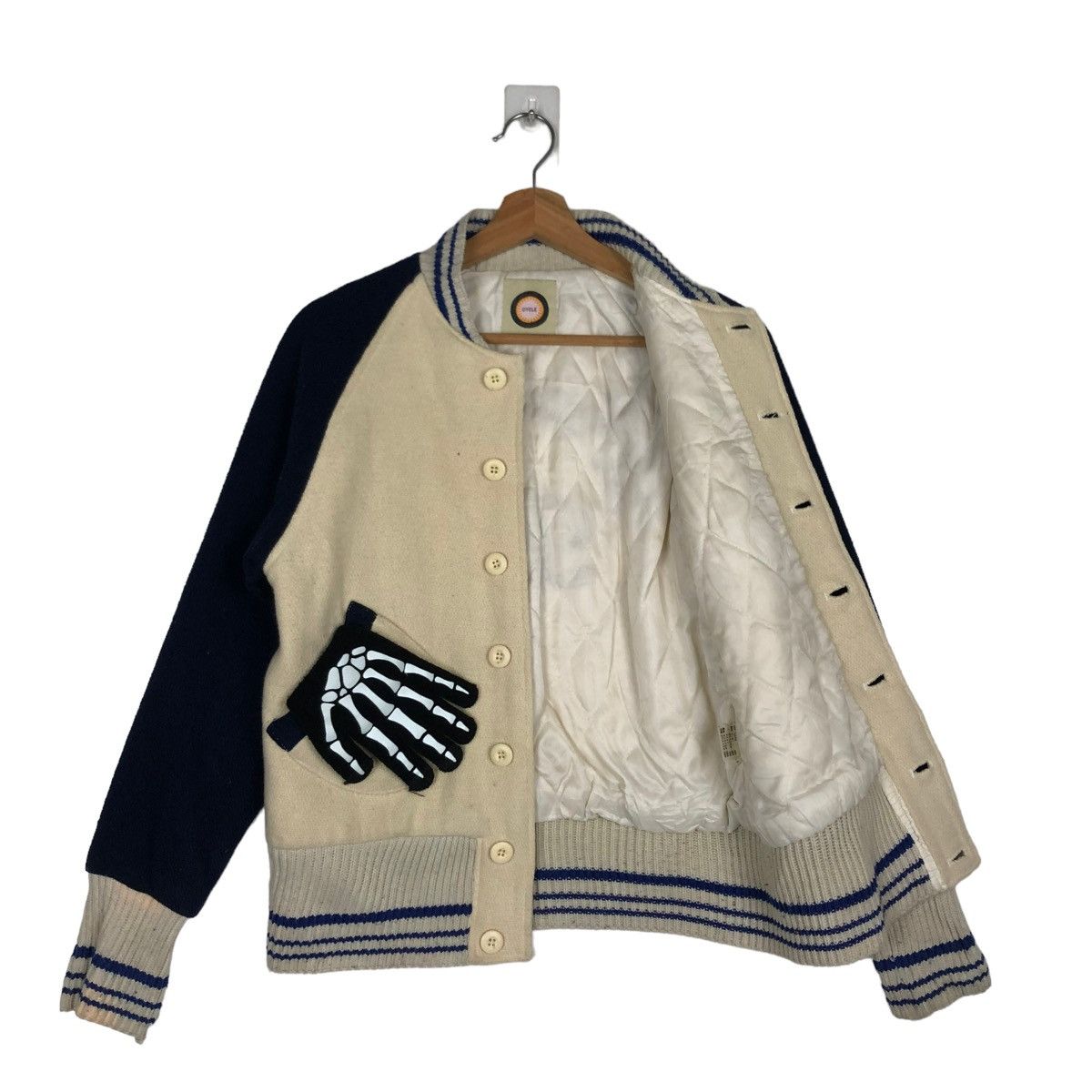 Japanese Brand 🔥90’s Rare Varsity Jacket Diamond Ban Japan Big Logo Size US S / EU 44-46 / 1 - 8 Thumbnail
