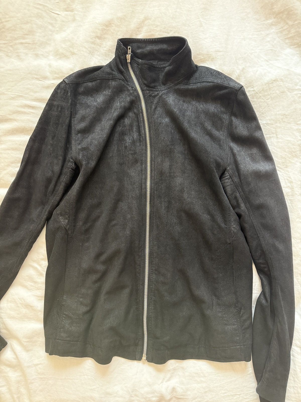 Rick Owens Drkshdw Rick Owens DRKSHDW mollino leather jacket Size US XL / EU 56 / 4 - 3 Thumbnail