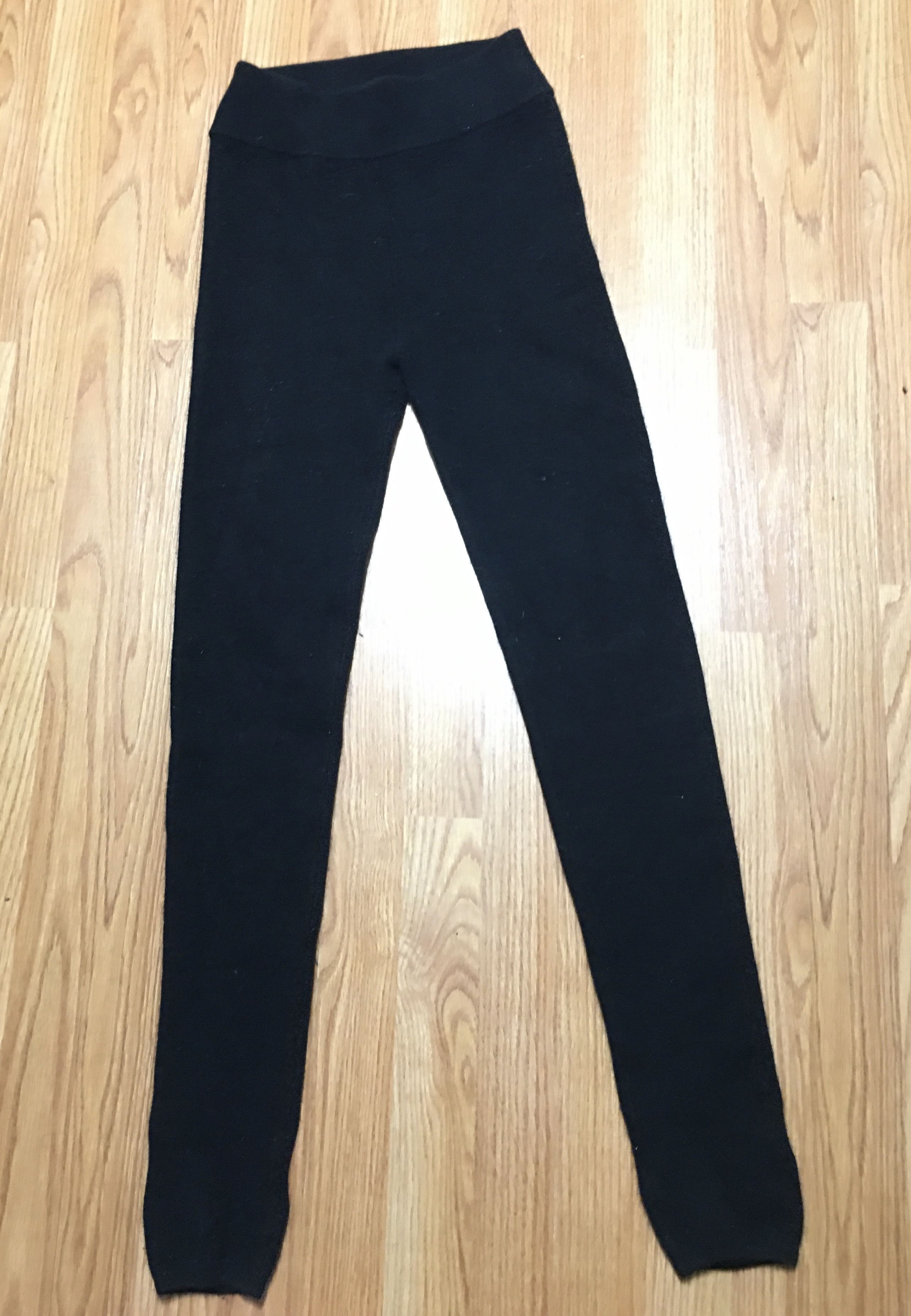 Lisa Yang LISA YANG Black Alora Cashmere Leggings Size 2 Size 26" / US 2 / IT 38 - 5 Thumbnail