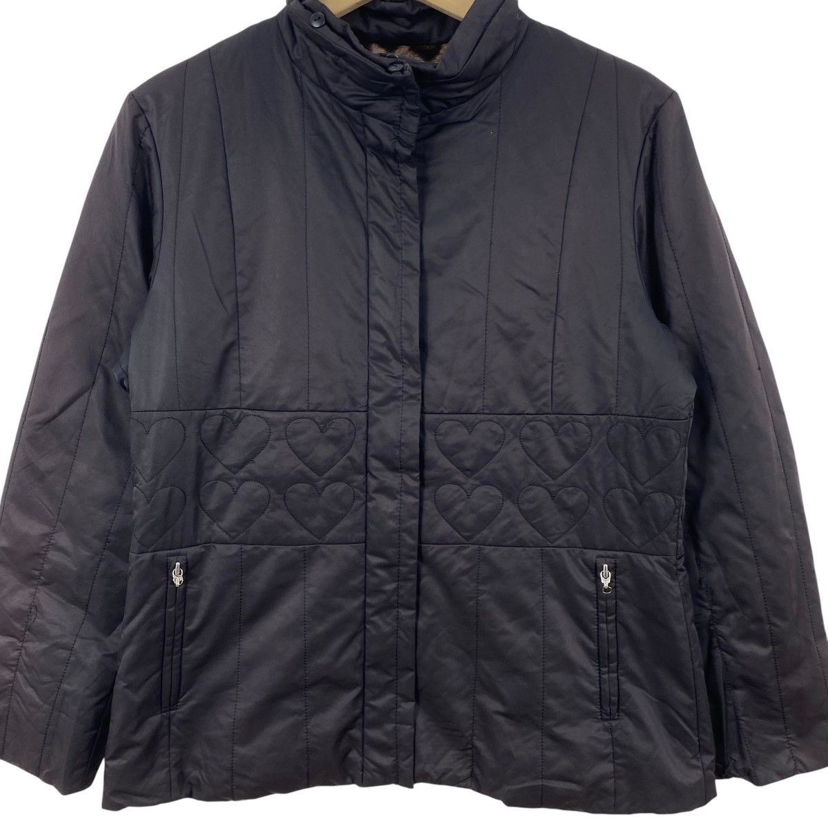Sonia Rykiel Vintage SONIA RYKIEL Quilted Puffer Jacket Leopard Lining Size XL / US 12-14 / IT 48-50 - 5 Thumbnail