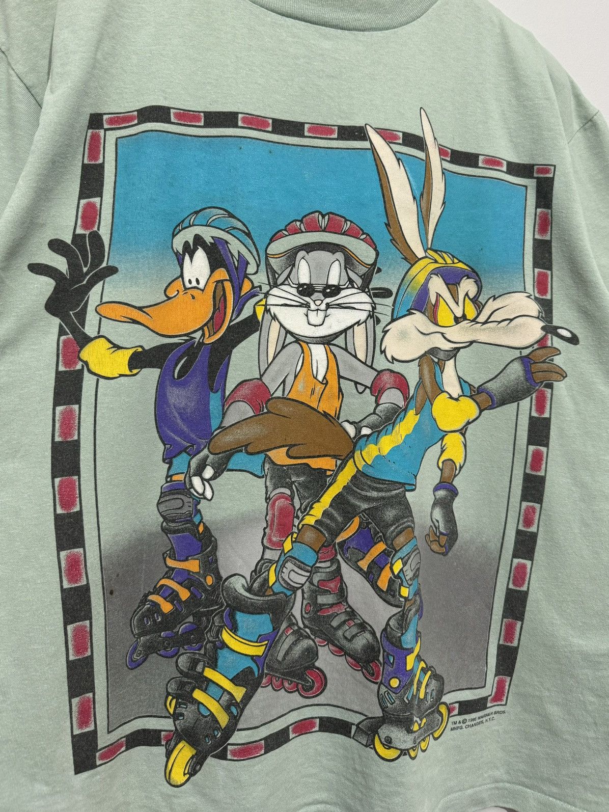 Other Vintage Looney Tunes 1995 Single Stitch T-shirt Size US L / EU 52-54 / 3 - 2 Thumbnail