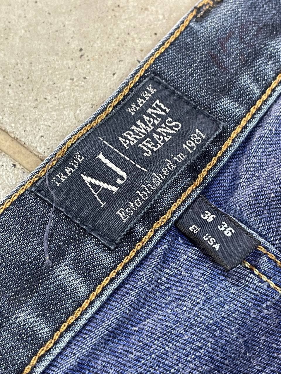 Armani Vintage Armani Jeans Denim Pants Size US 34 / EU 50 - 10 Thumbnail