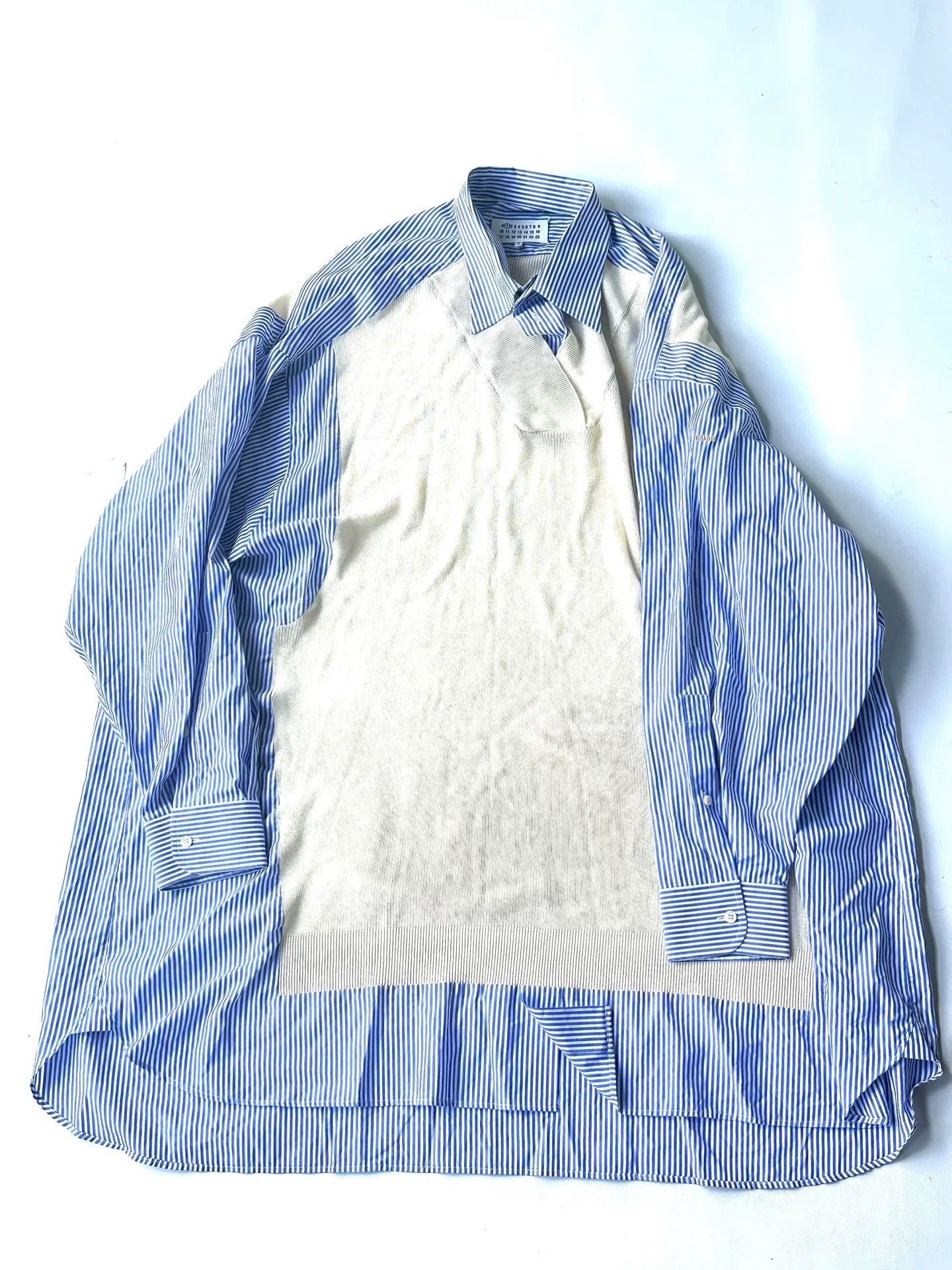 Maison Margiela Maison Margiela Layered Long Shirt Size US M / EU 48-50 / 2 - 1 Thumbnail