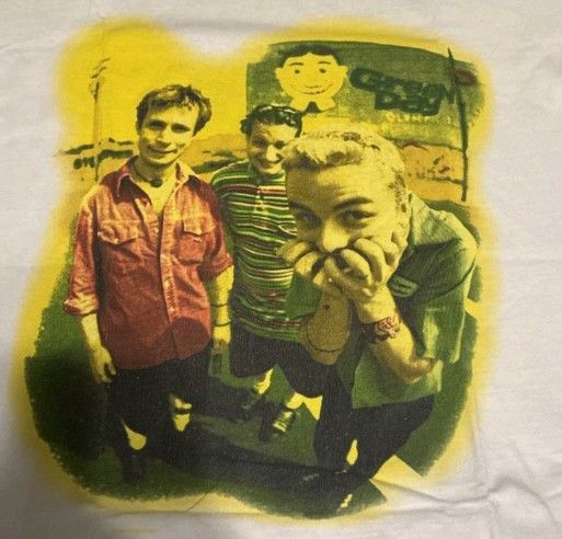 Band Tees VTG GREEN DAY 90s era RADIOHEAD NIRVANA DEFTONES BAND TOUR Size US L / EU 52-54 / 3 - 6 Thumbnail