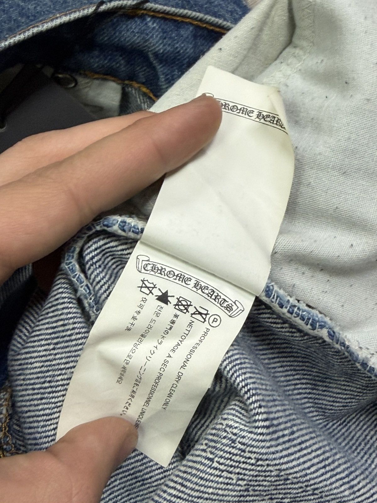 Chrome Hearts Chrome Hearts Dark Wash 517 Levis Jeans Size US 34 / EU 50 - 11 Thumbnail