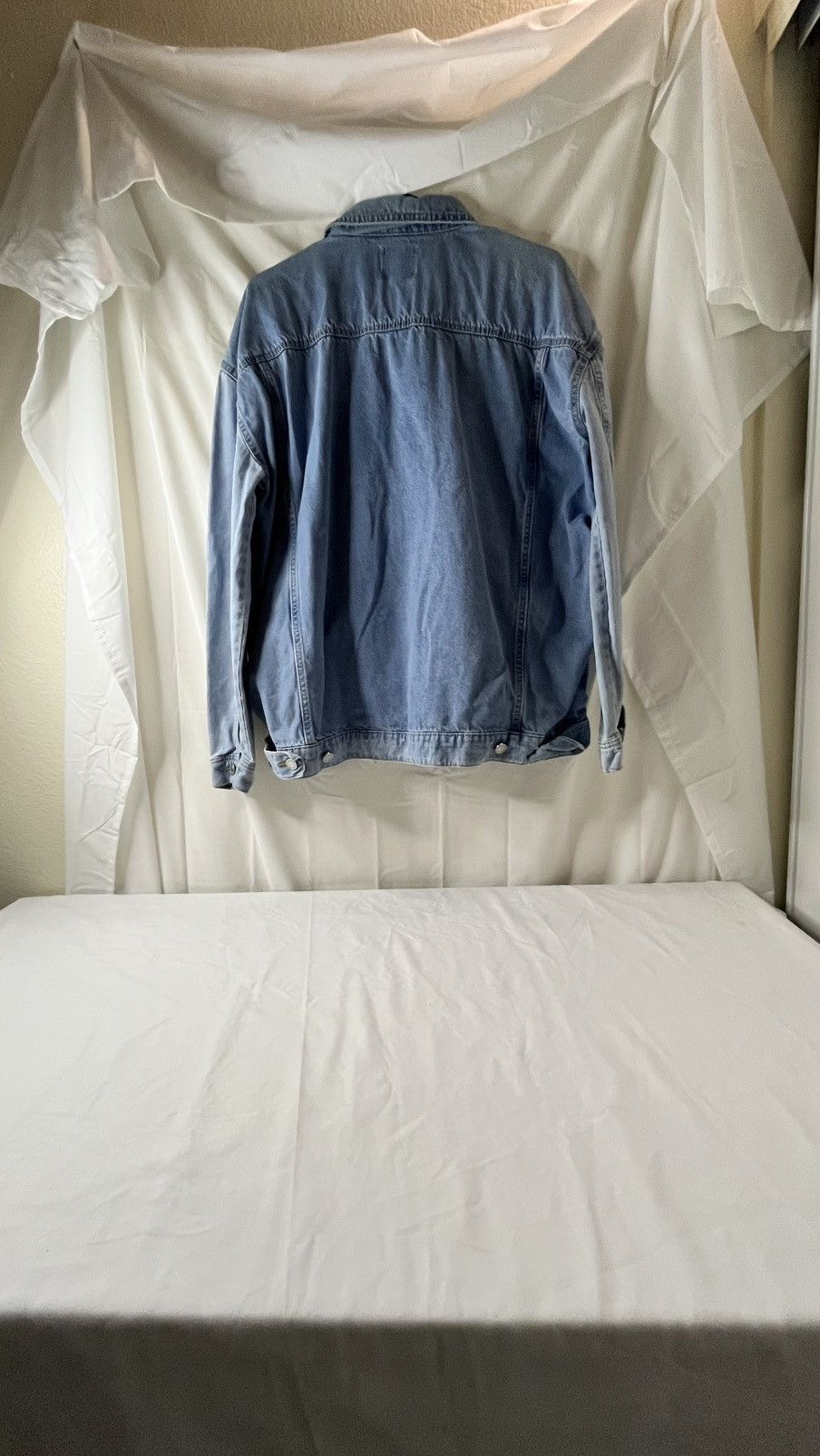 Boohoo BooHooMan Buttoned Up Denim Jacket Size US M / EU 48-50 / 2 - 2 Thumbnail
