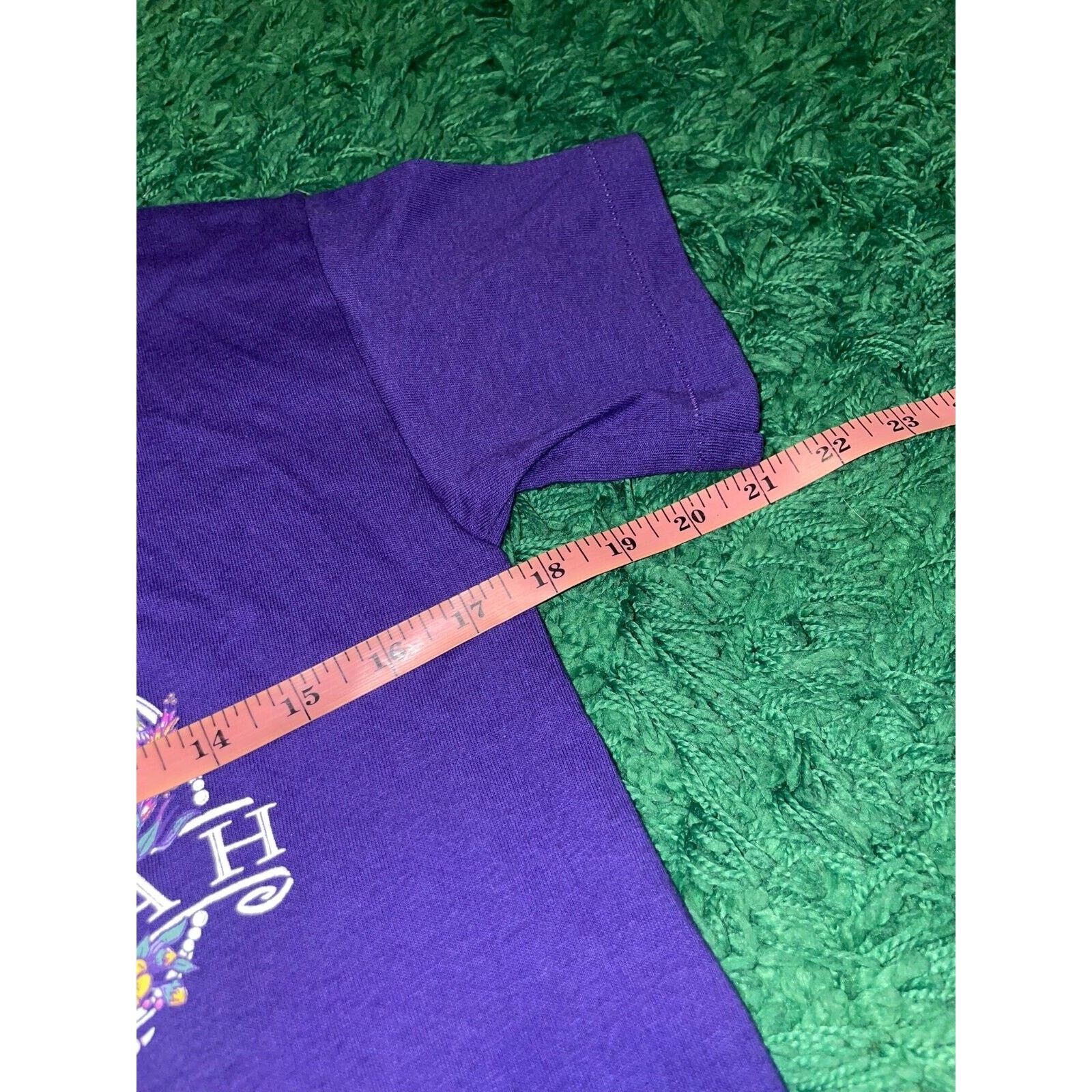 Vintage Vintage Womens Utah Shirt Purple State Bird Tee Top 90s S Size S / US 4 / IT 40 - 8 Thumbnail